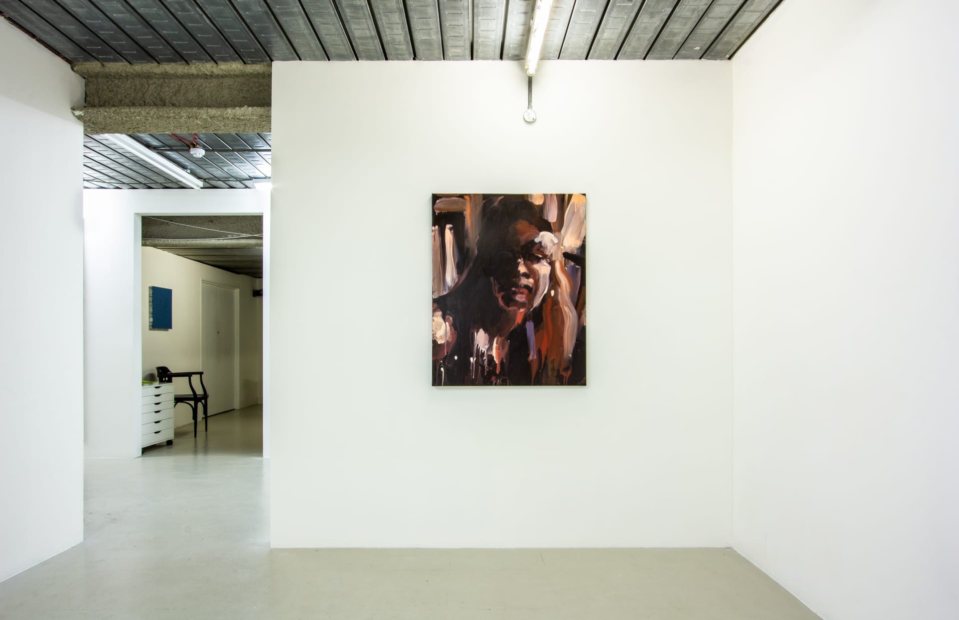 Installation photographs of Laura Lancaster's exhibition 'Shadows and Mirrors' at Workplace | London - 61 Conduit Street 
