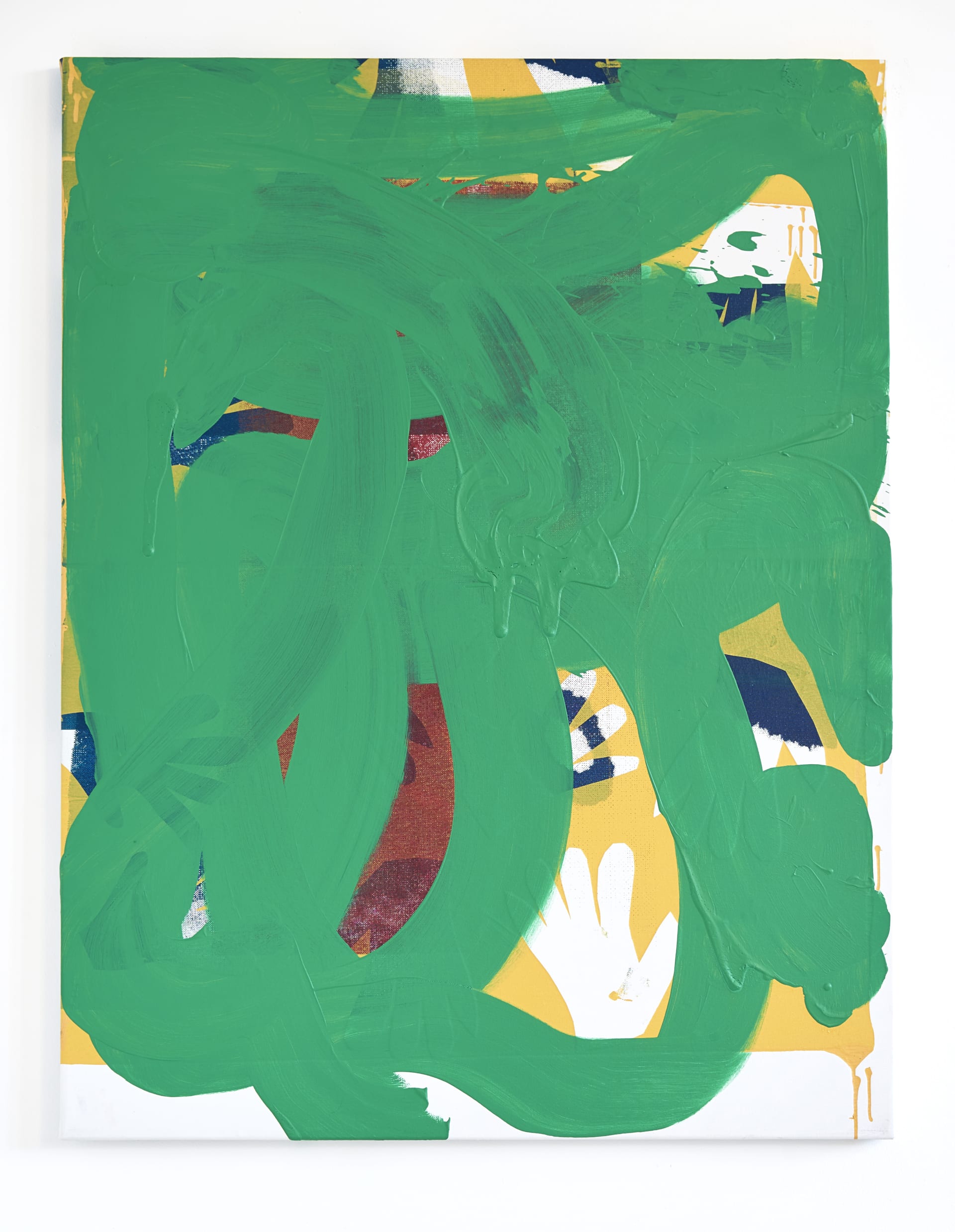 Installation photographs of Mike Pratt's exhibition at Workplace | London