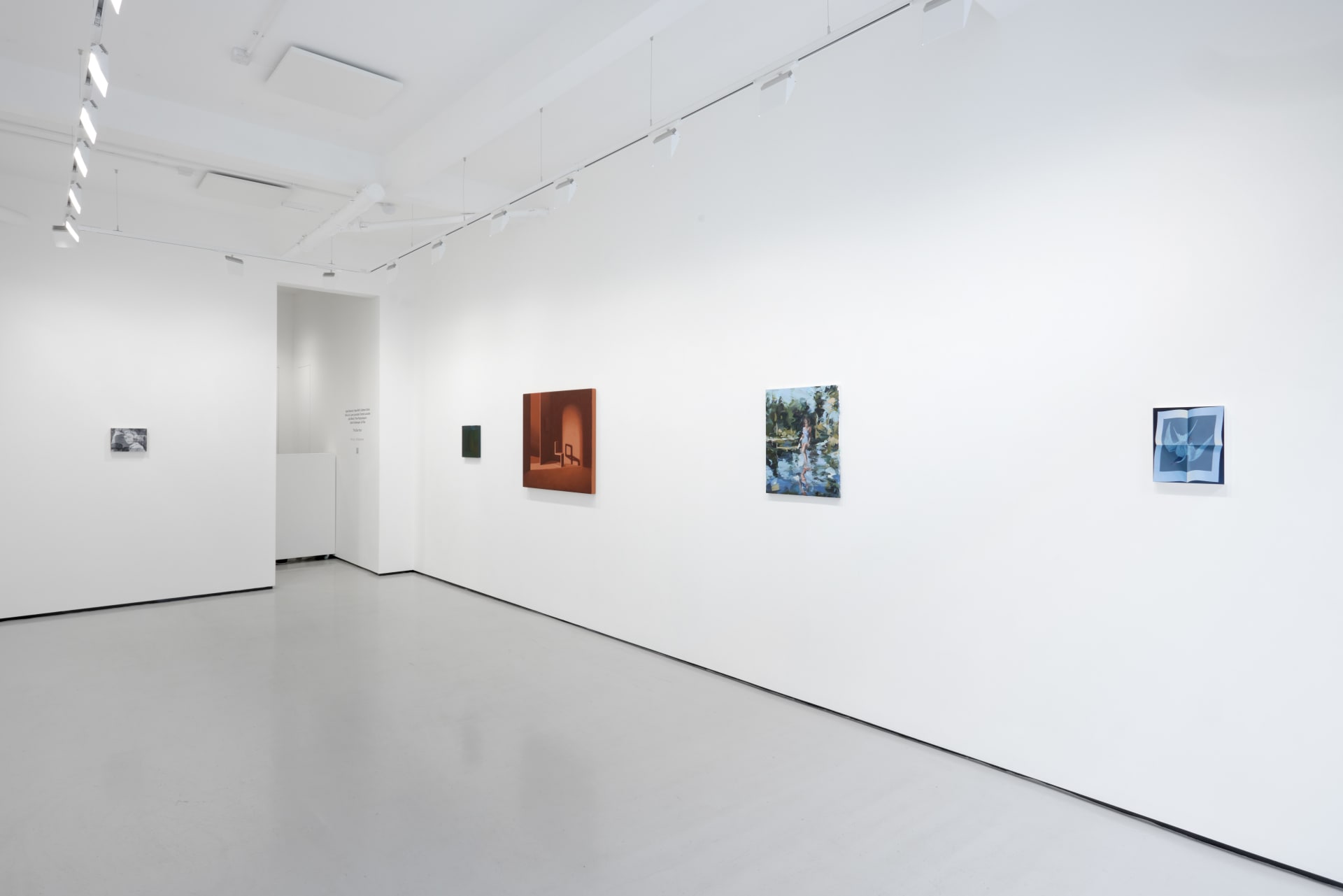 installation shots of The Blue Hour at Workplace | London