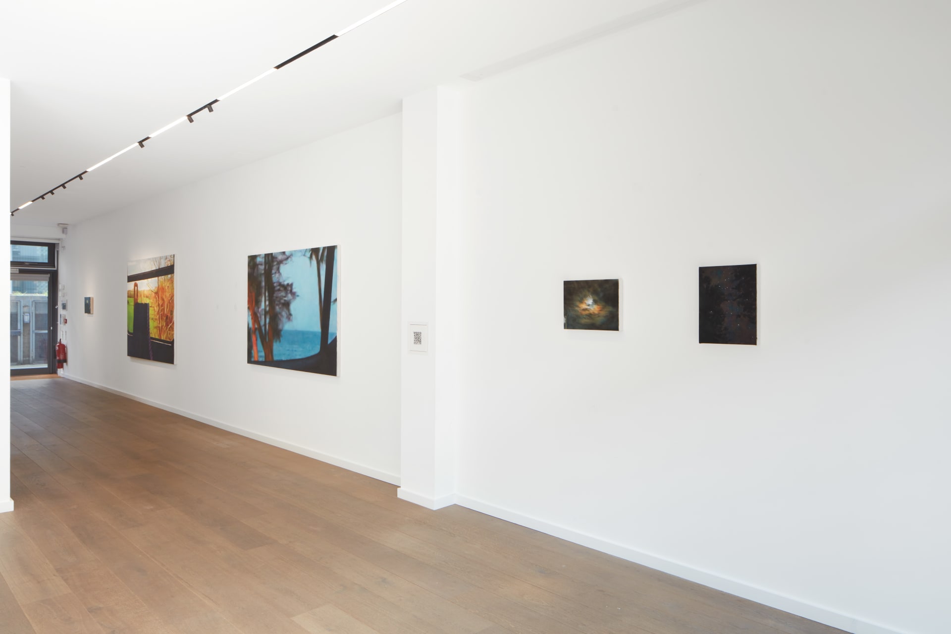 Install images of James Prapaithong's exhibition 'A Year Ago Today' at Workplace | London