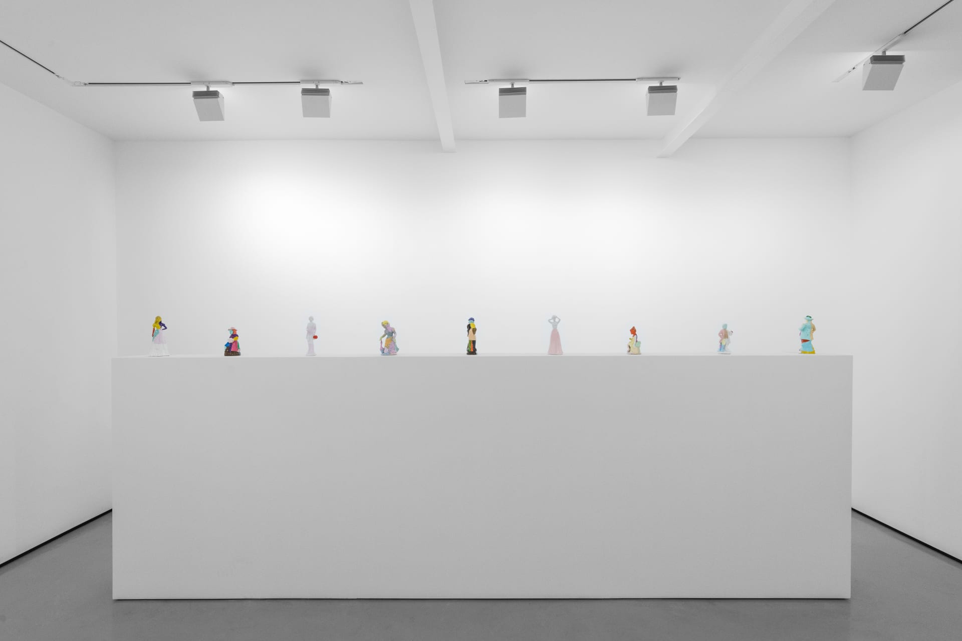 Installation shot of Eric Bainbridge's exhibition PLUCKPLUCK