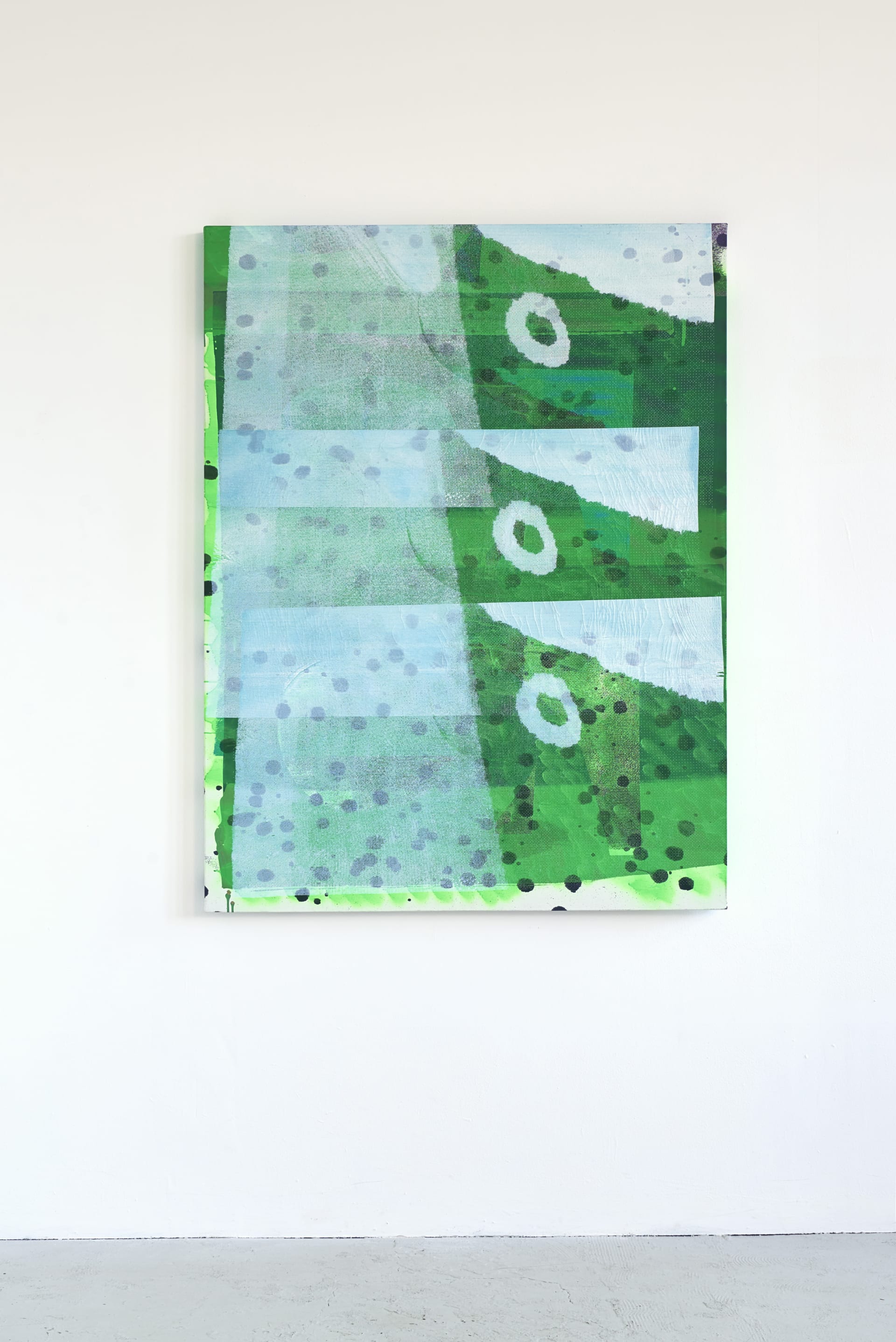 Installation photographs of Mike Pratt's exhibition at Workplace | London
