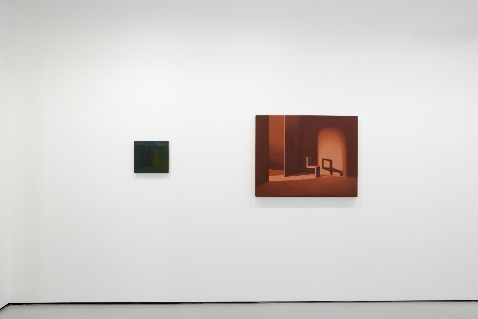 installation shots of The Blue Hour at Workplace | London