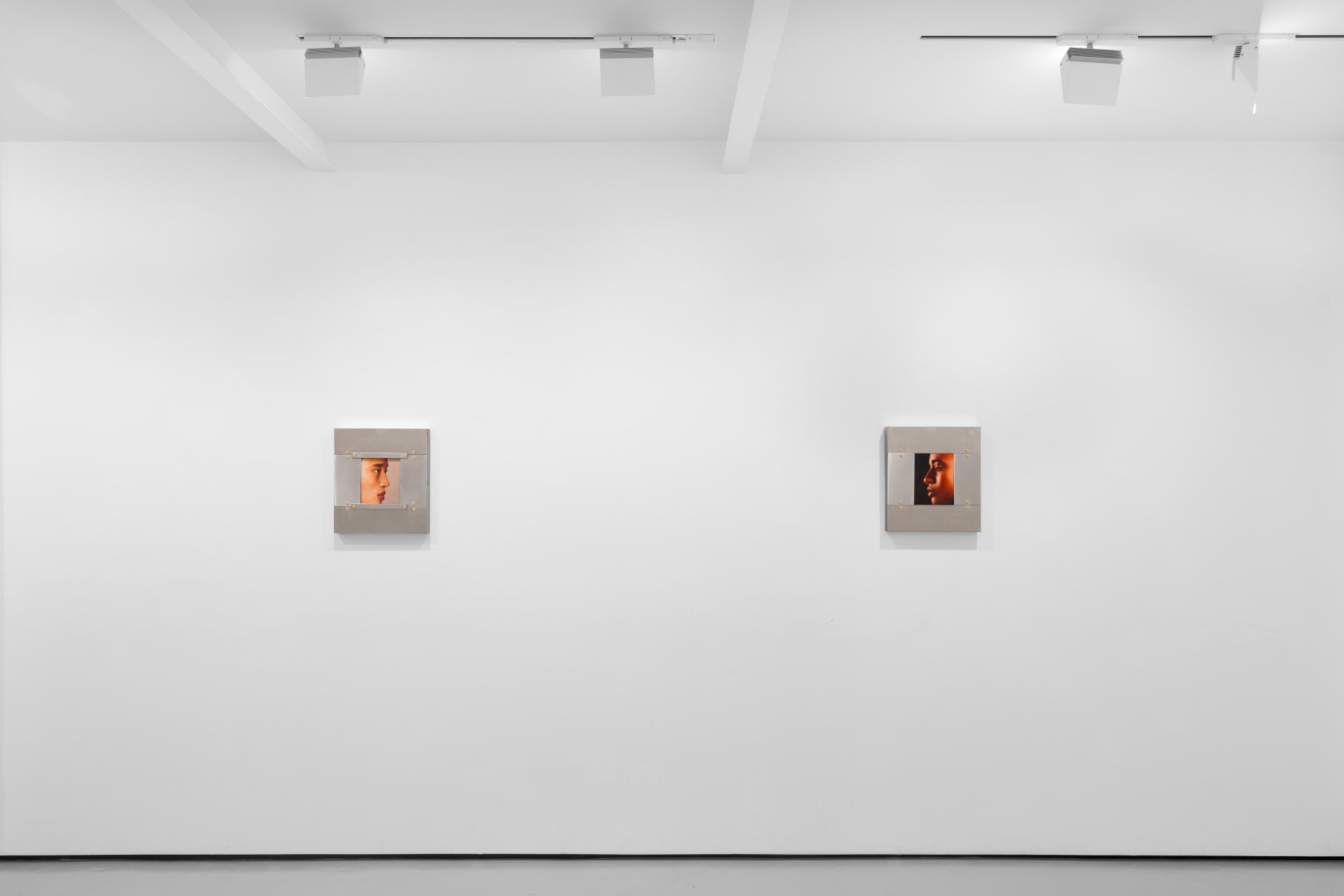 Installation views of Ki Yoong's exhibition 'As We Are' at Workplace London