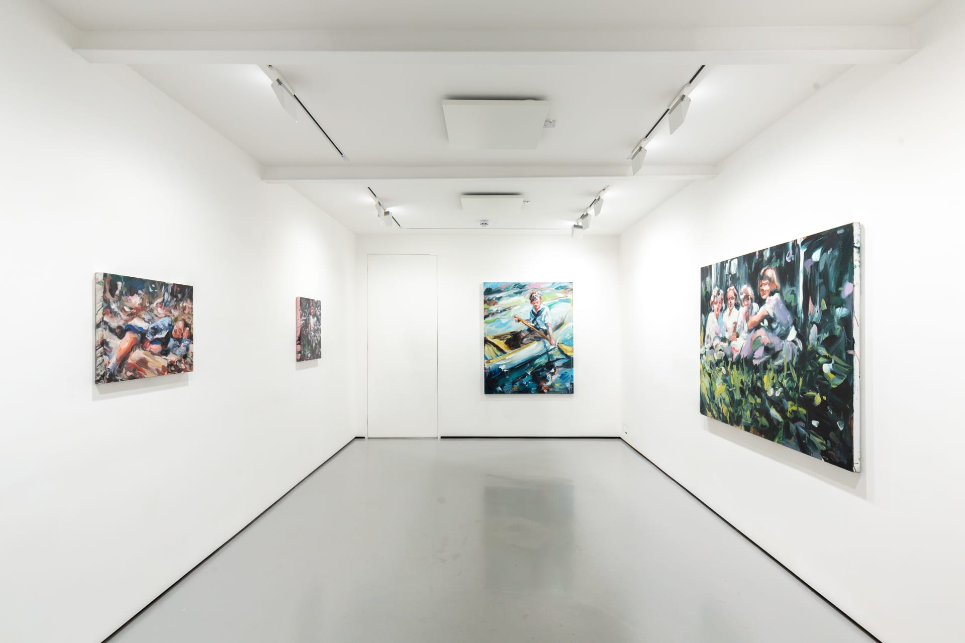 Installation shots of Laura Lancasters solo exhibition 'In Dreams' at Workplace | London