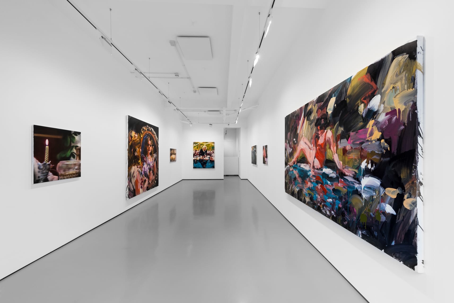 Installation shots of 'Cadence' by Laura Lancaster and Rachel Lancaster at Workplace | London