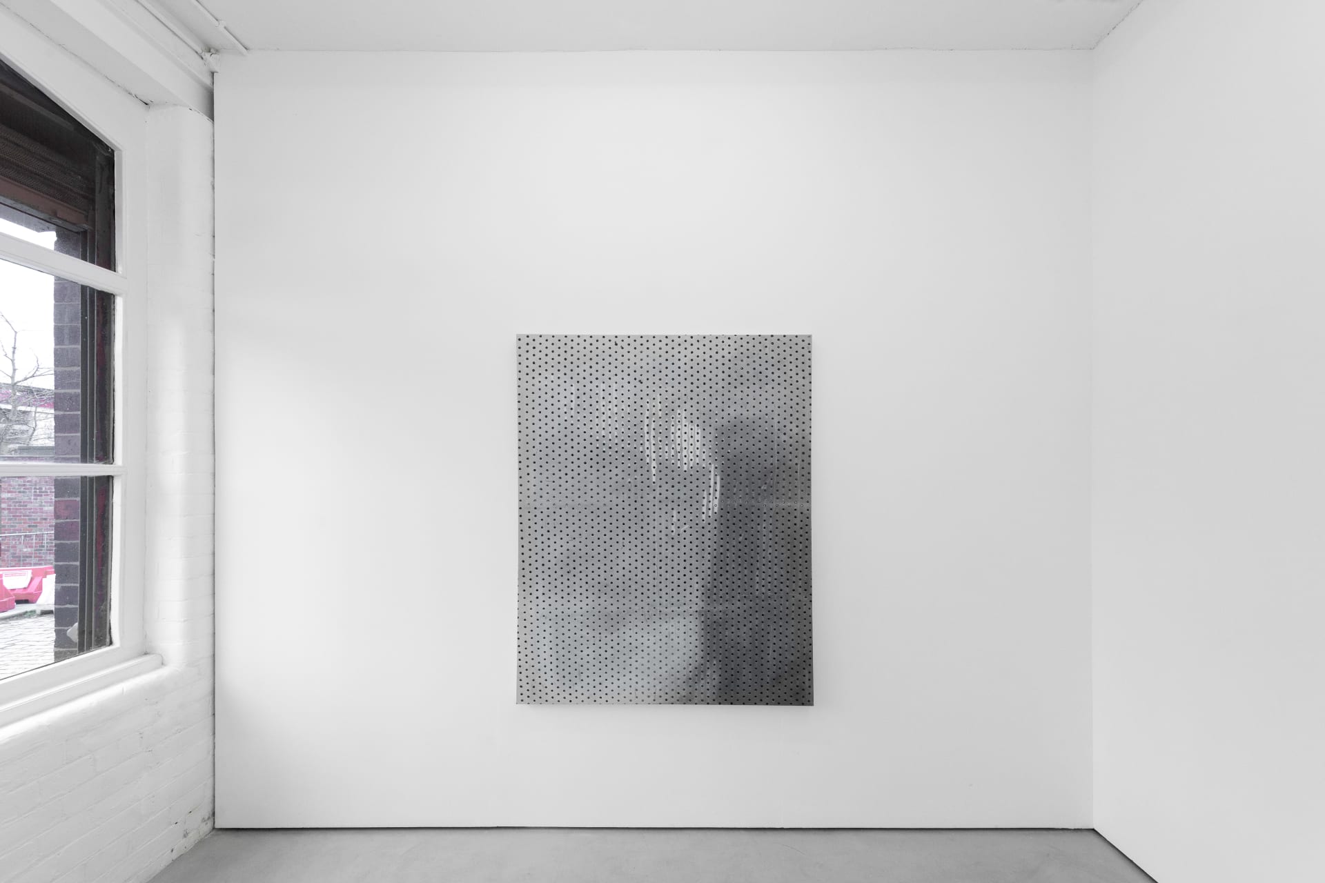 Installation shots of 'Decoy' - a group exhibition of painting and sculpture at Workplace | Newcastle - including artwork by Cristian Avram, Eric Bainbridge, Simeon Barclay, Rachel Lancaster, Sooim Jeong and Miko Veldkamp