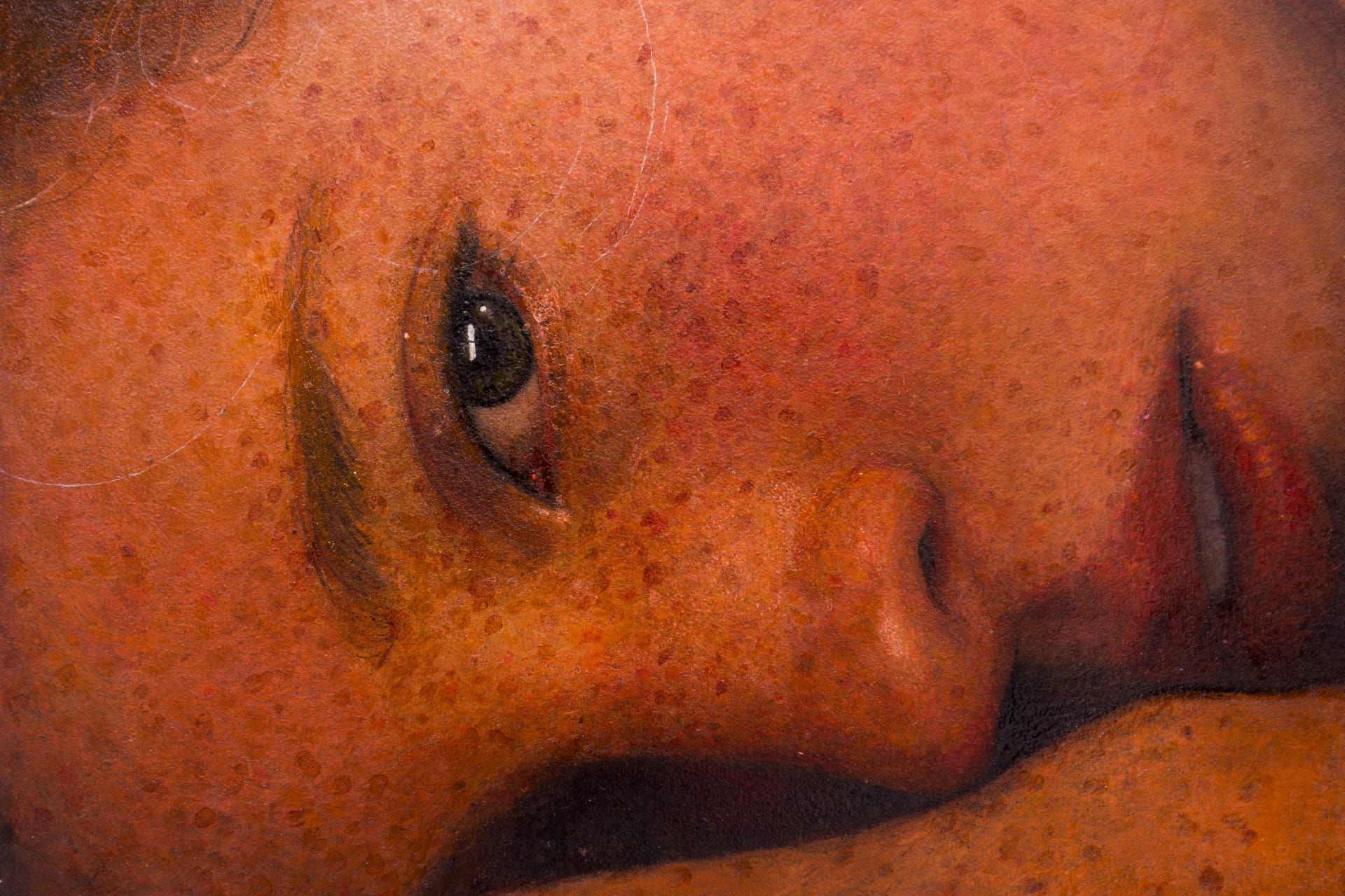 A potrait of a young woman by Ki Yoong