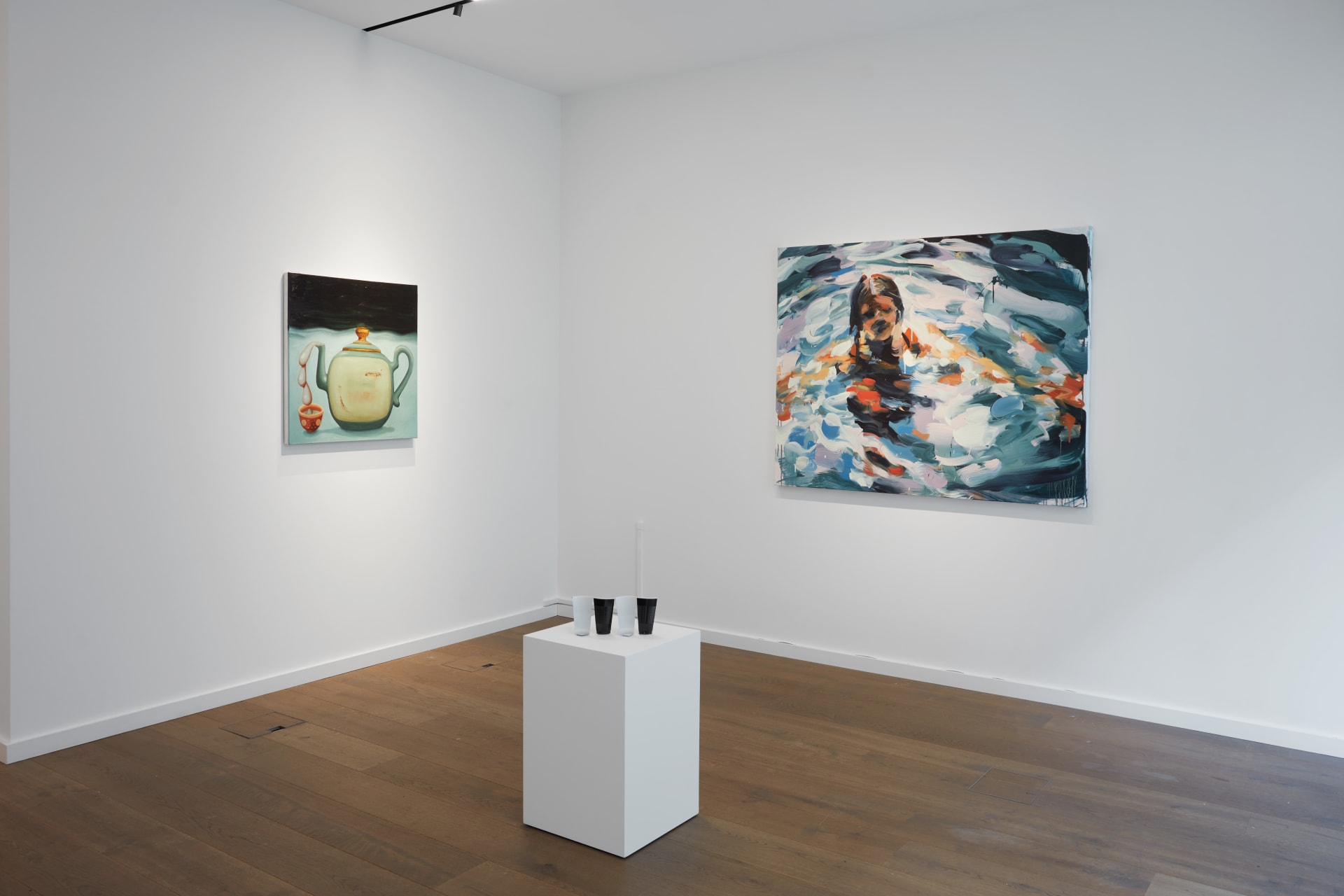 Installation photographs of 'This is Water' a group exhibition at Workplace | London