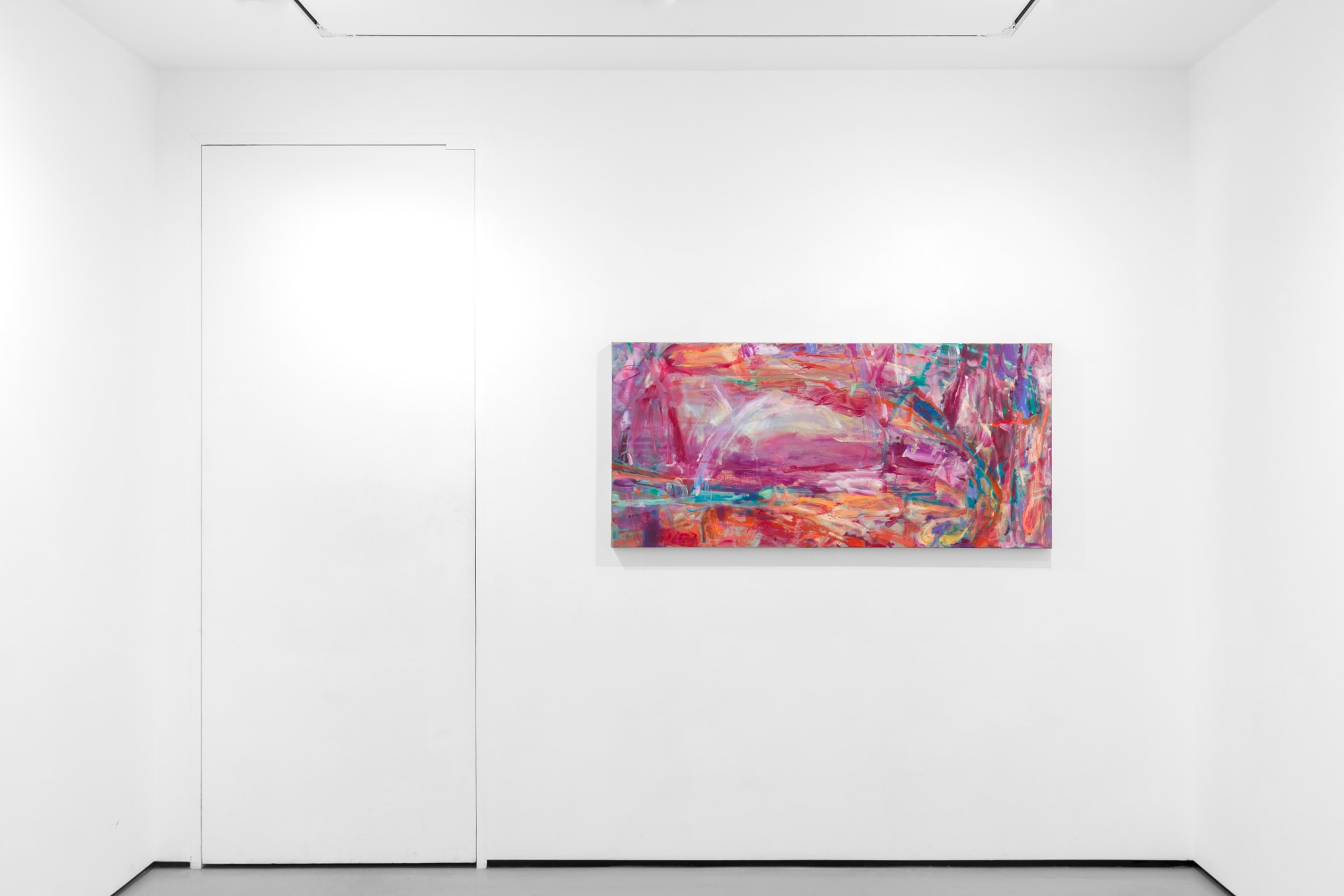 Installation view of the group exhibition Cold Enough for Snow