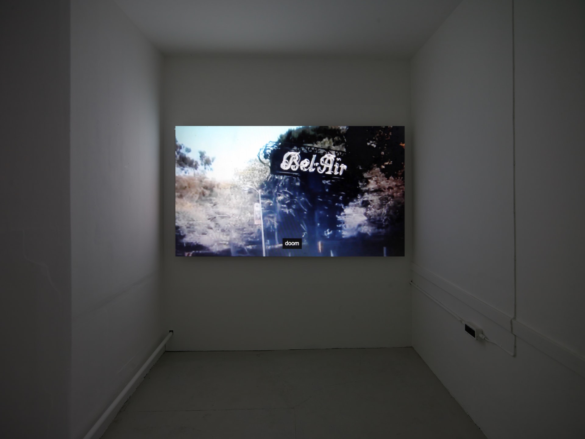 installation images of Cath Campbell's exhibition 'Everything we do corrects the space' at Workplace Gateshead