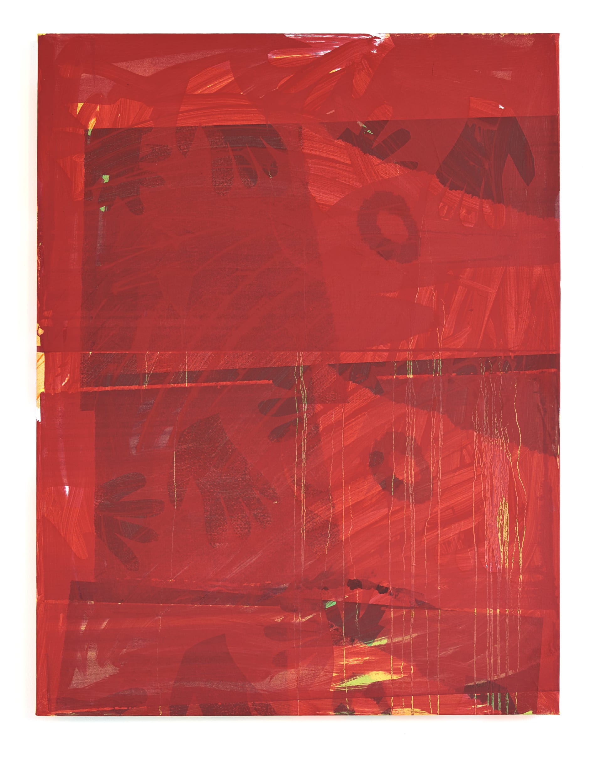 Installation photographs of Mike Pratt's exhibition at Workplace | London