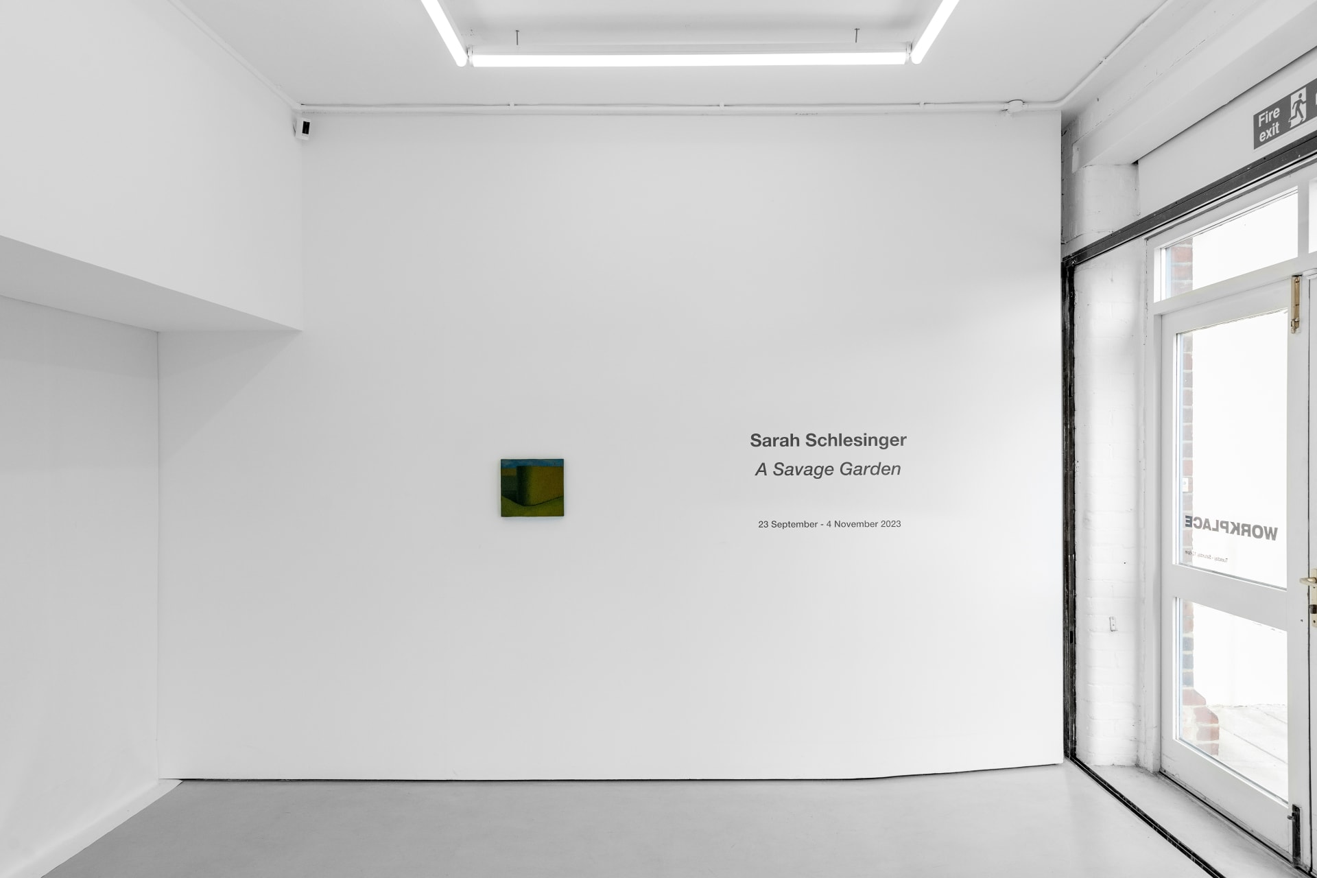 installation views of Sarah Schlesinger's exhibition at Workplace | Newcastle