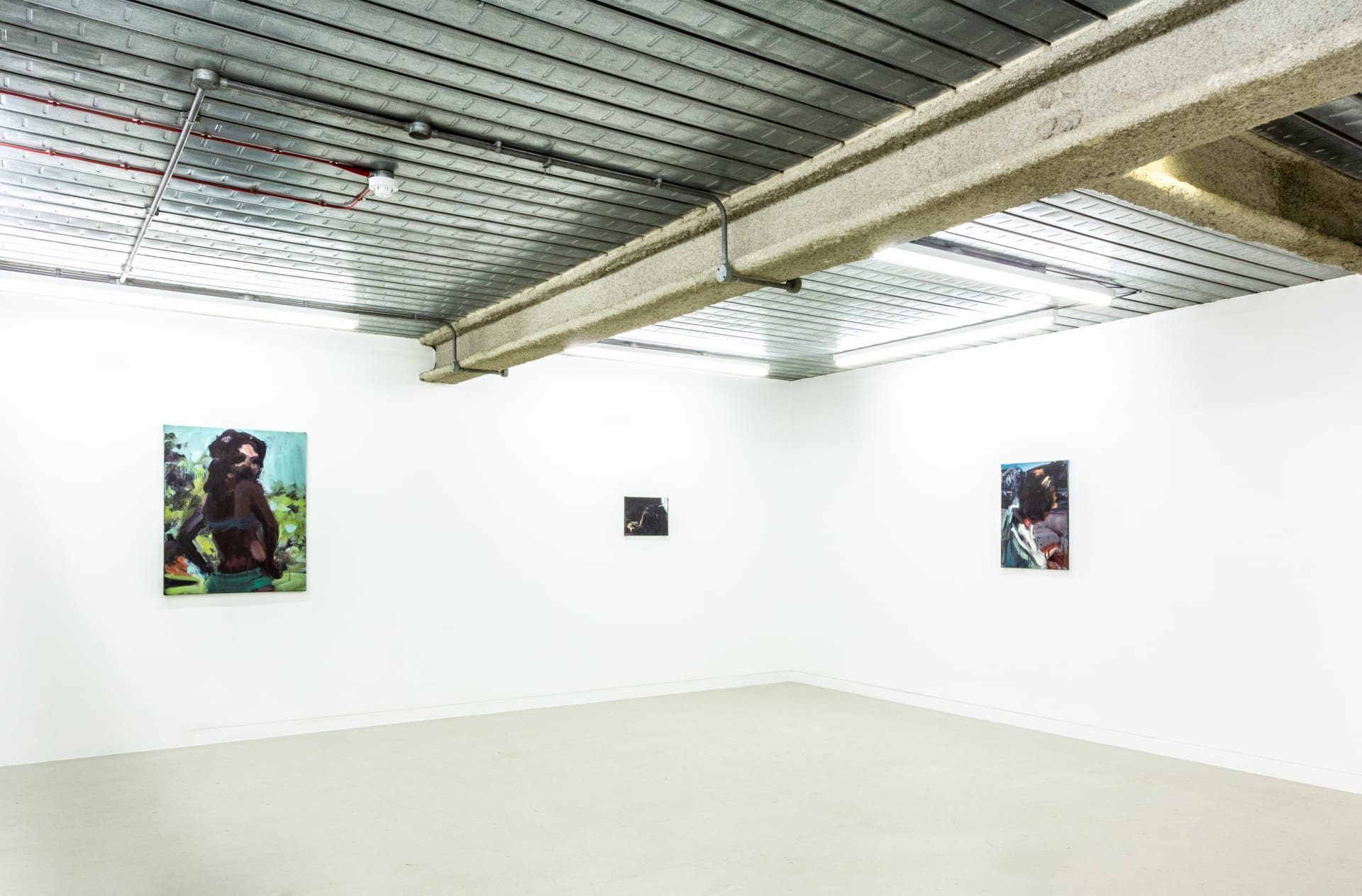 Installation photographs of Laura Lancaster's exhibition 'Shadows and Mirrors' at Workplace | London - 61 Conduit Street 