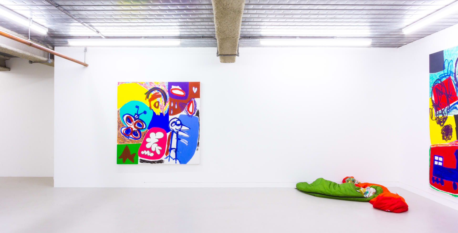 Installation documentation from 'Later Is Now' a group exhibition curated by Hugo Canoilas at Workplace | London