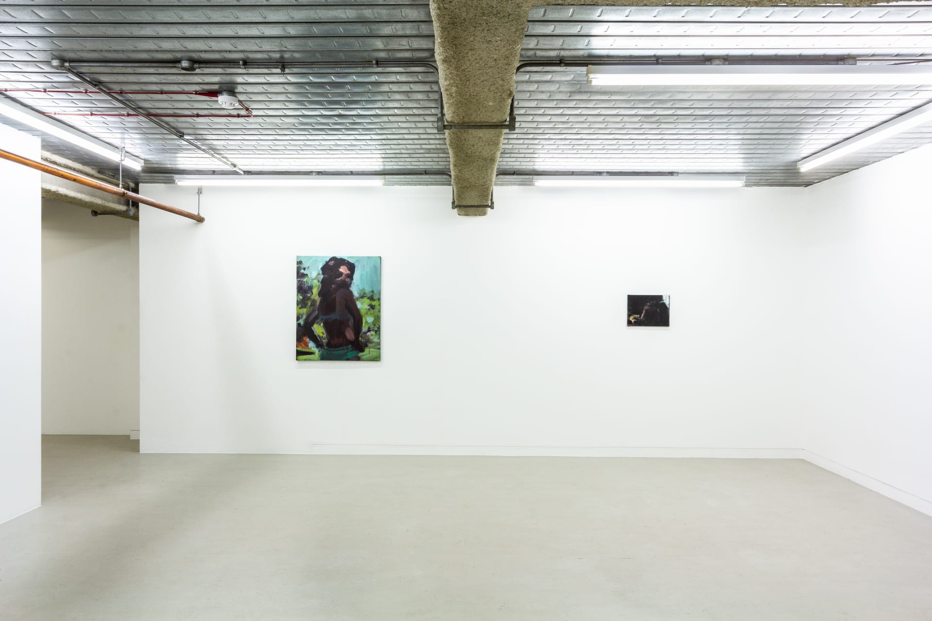 Installation photographs of Laura Lancaster's exhibition 'Shadows and Mirrors' at Workplace | London - 61 Conduit Street 