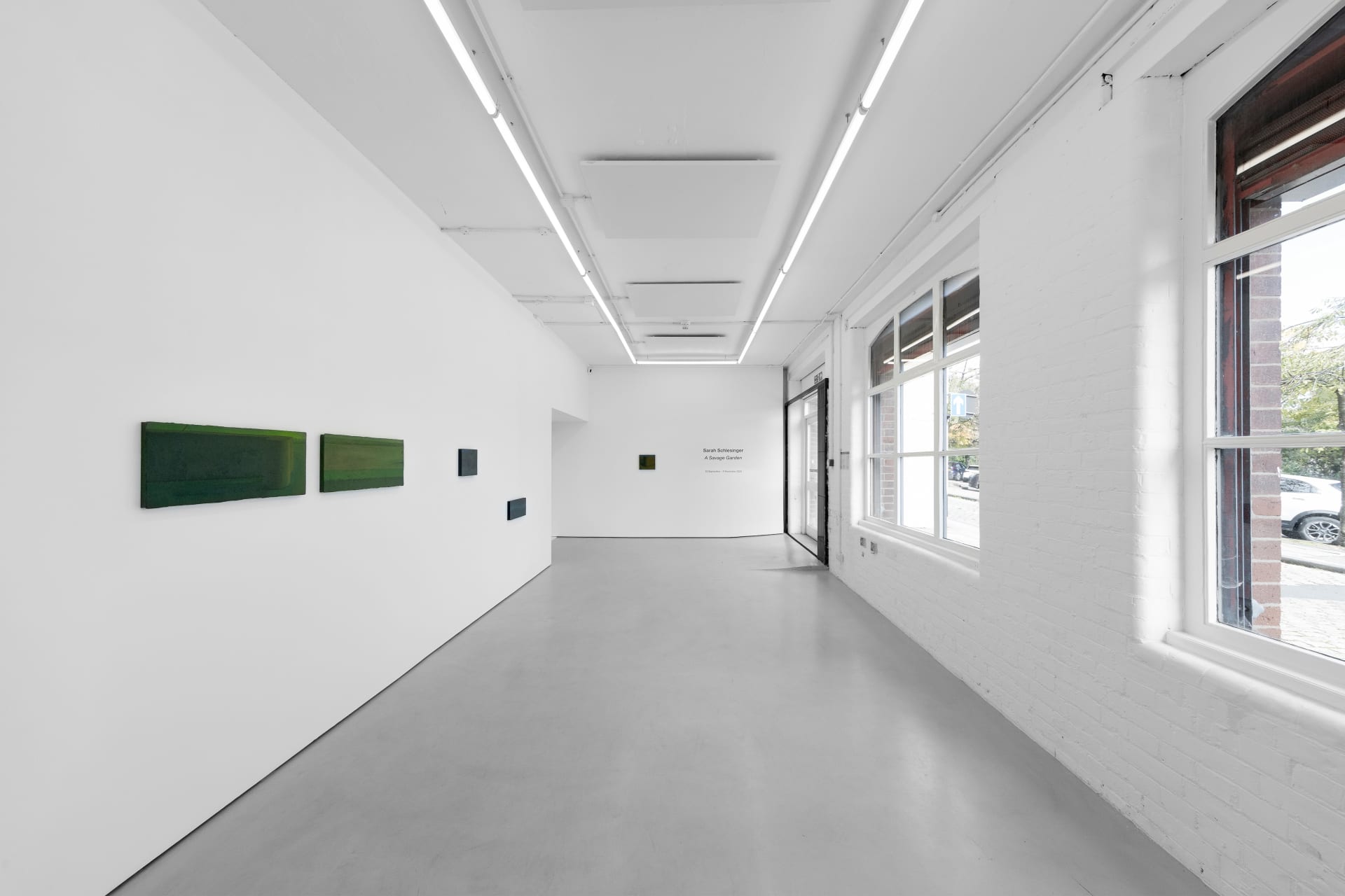 installation views of Sarah Schlesinger's exhibition at Workplace | Newcastle