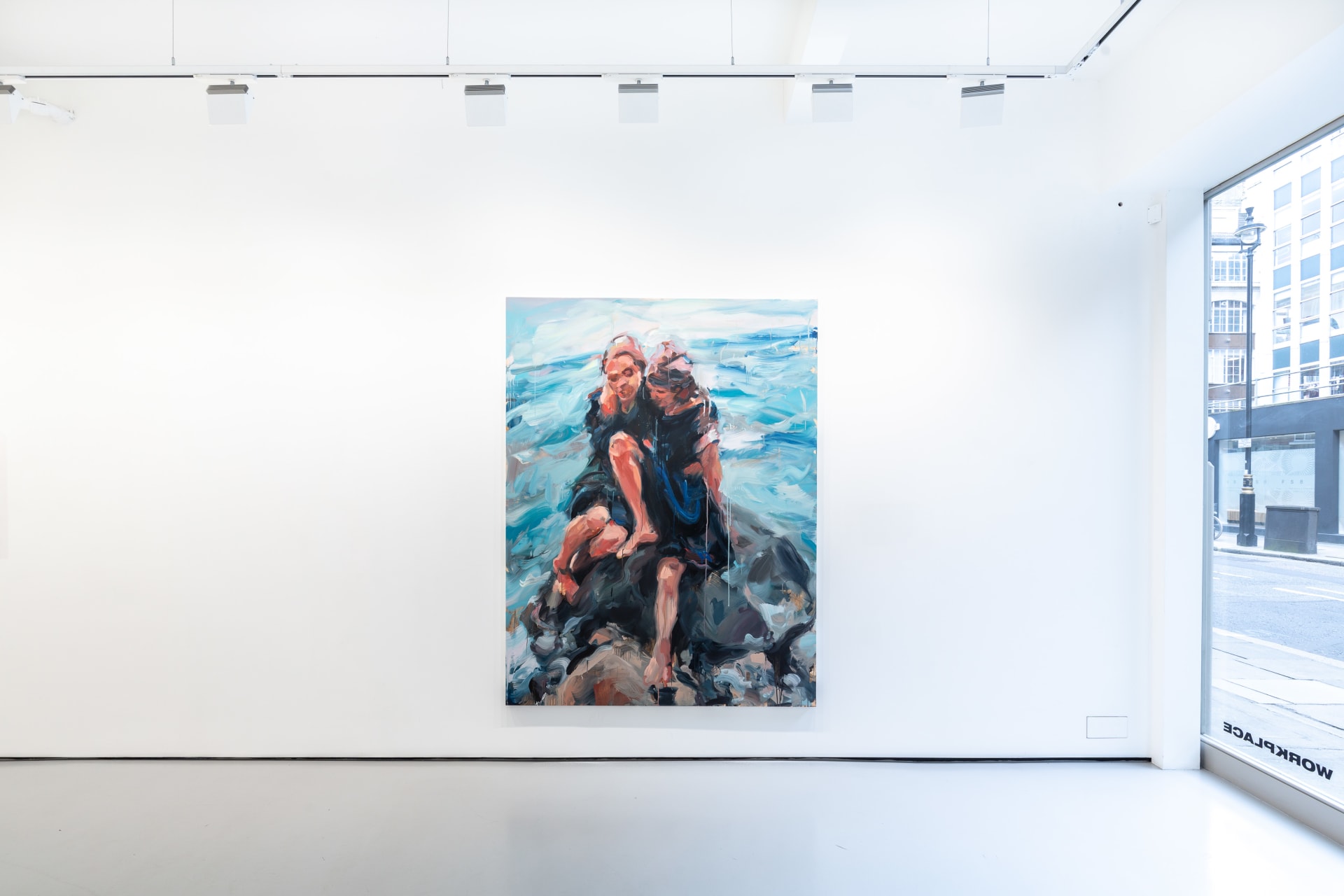 Installation shots of Laura Lancasters solo exhibition 'In Dreams' at Workplace | London