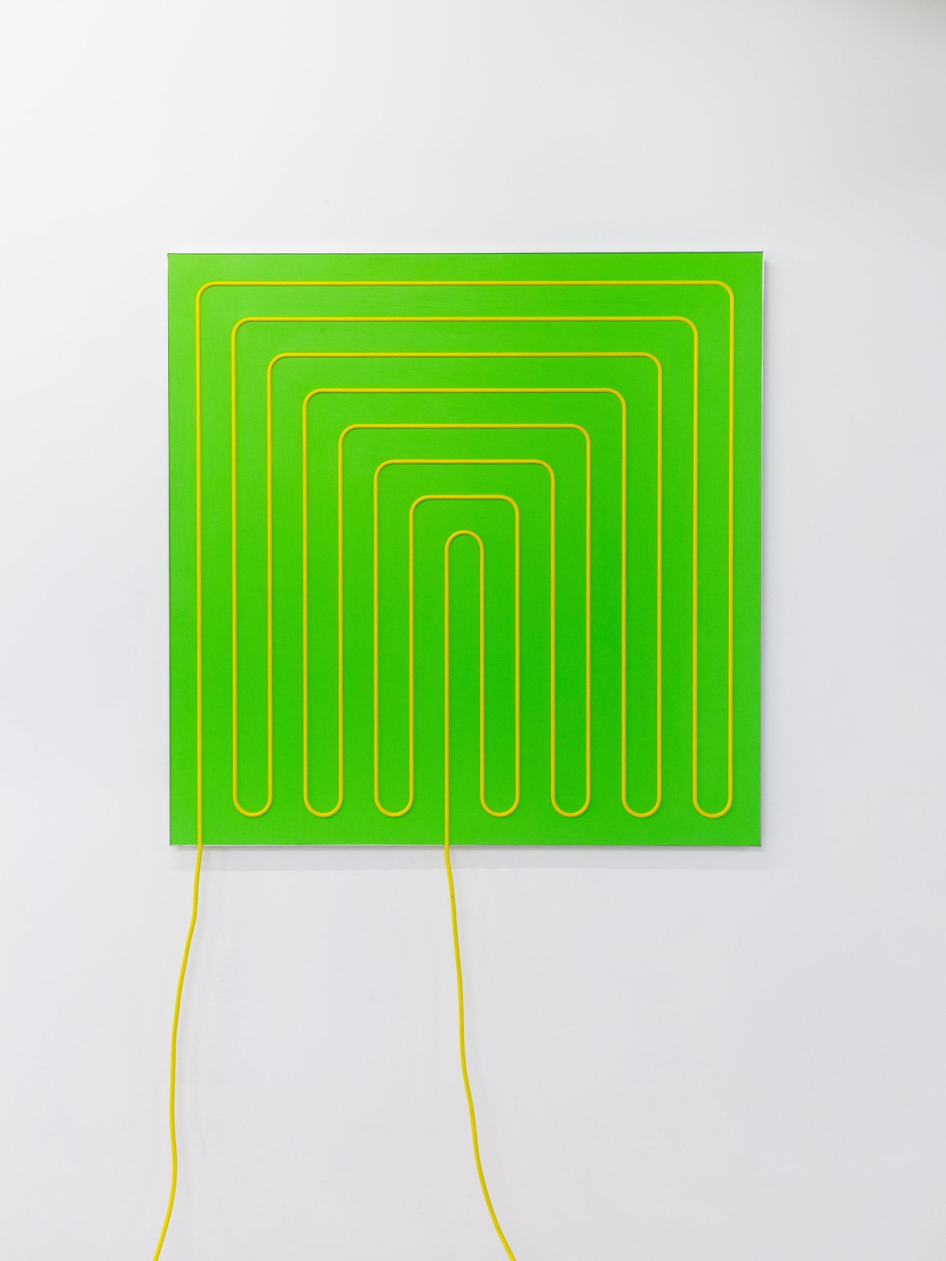 Installation shots of Jacob Dahlgren's exhibition 'Third Uncle' at Workplace London