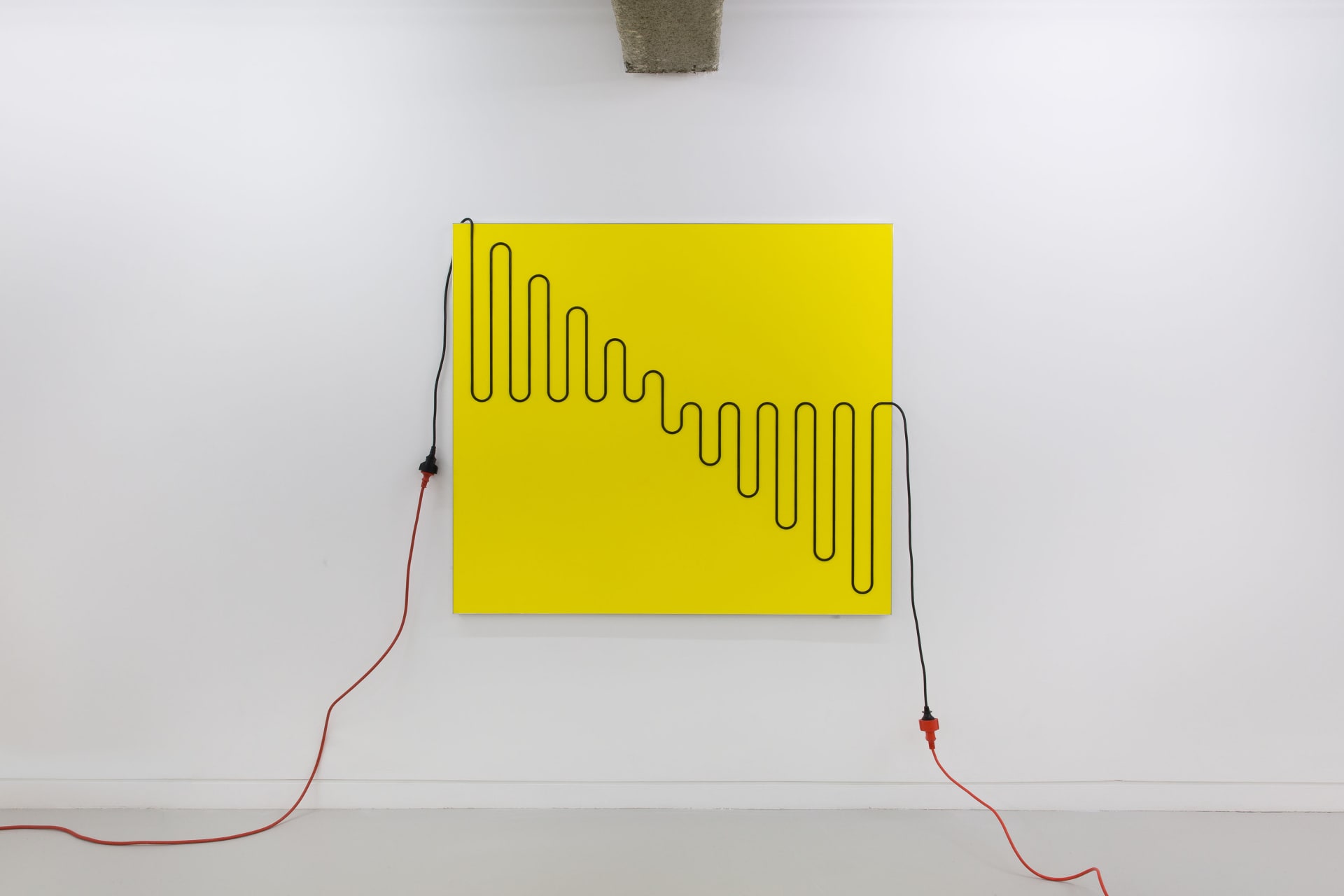 Installation shots of Jacob Dahlgren's exhibition 'Third Uncle' at Workplace London