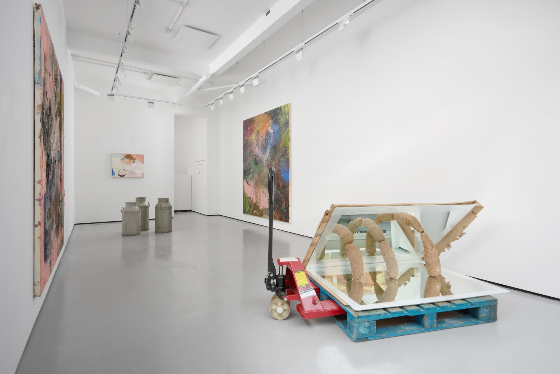 installation images of 'and in and out of weeks' at Workplace | London by Tom Carter