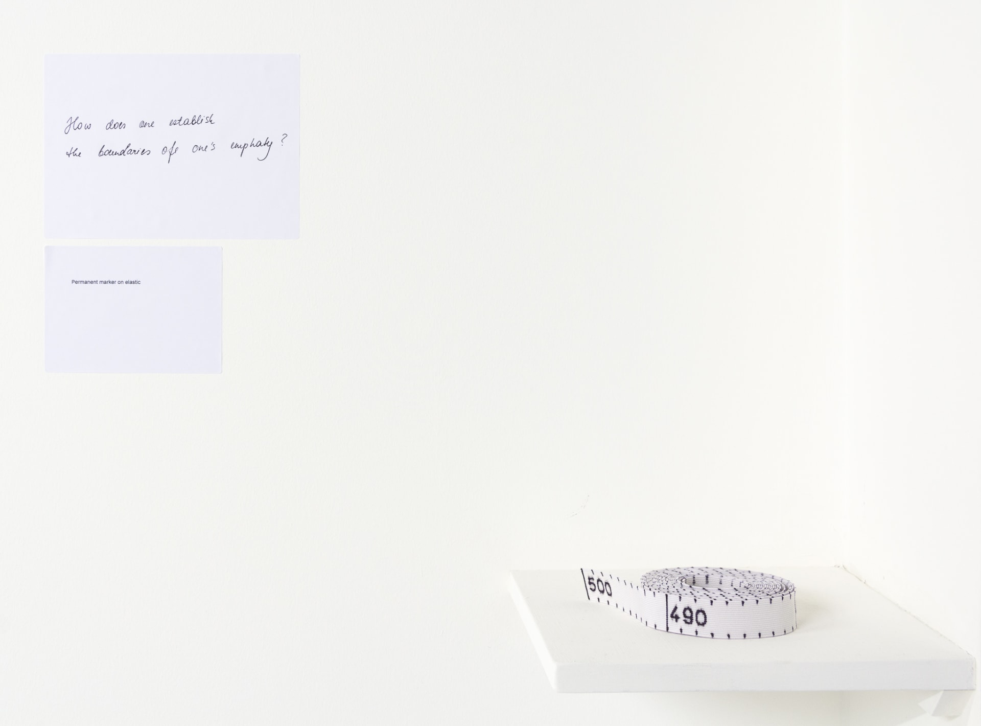 Installation images of Marcus Coates at Workplace | London