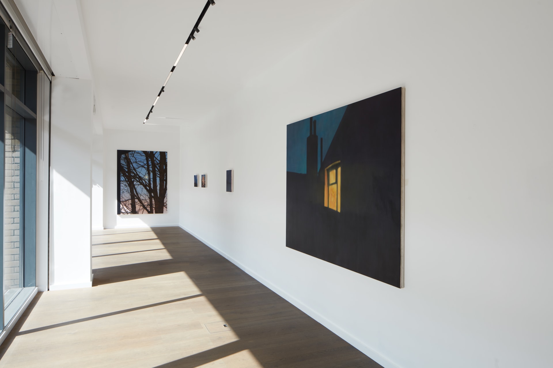 Install images of James Prapaithong's exhibition 'A Year Ago Today' at Workplace | London