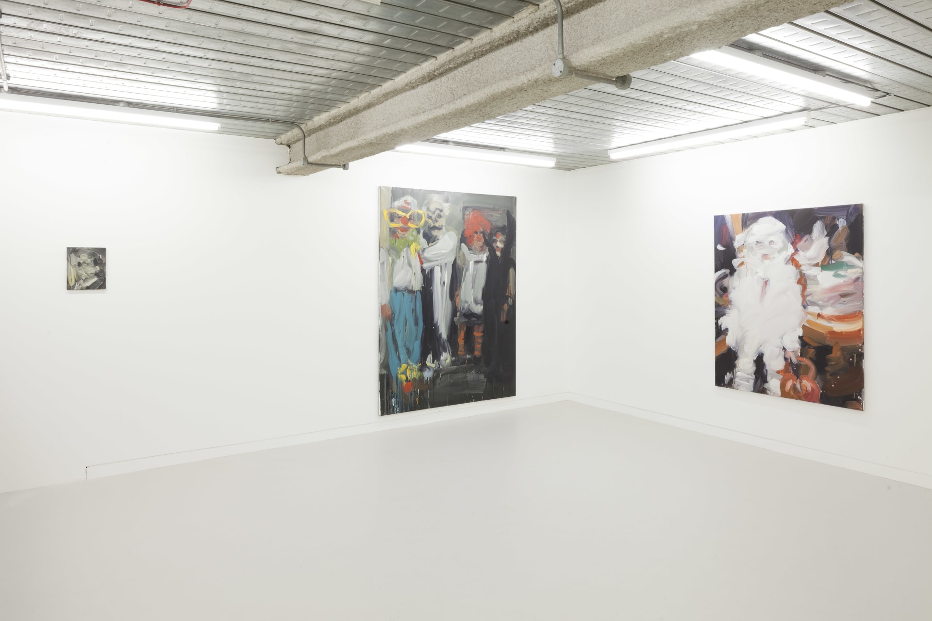 Installation shots of Laura Lancaster's exhibition at Workplace London