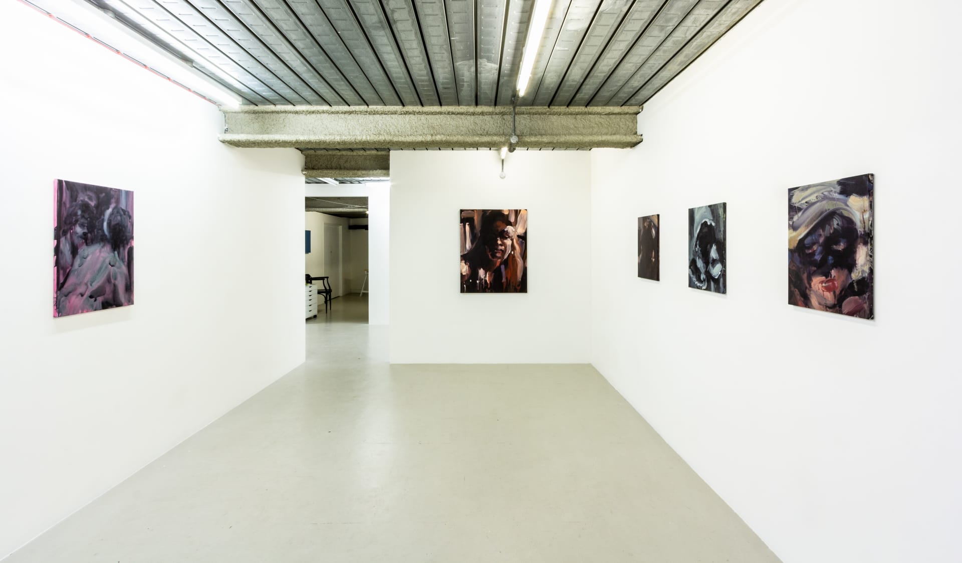Installation photographs of Laura Lancaster's exhibition 'Shadows and Mirrors' at Workplace | London - 61 Conduit Street 