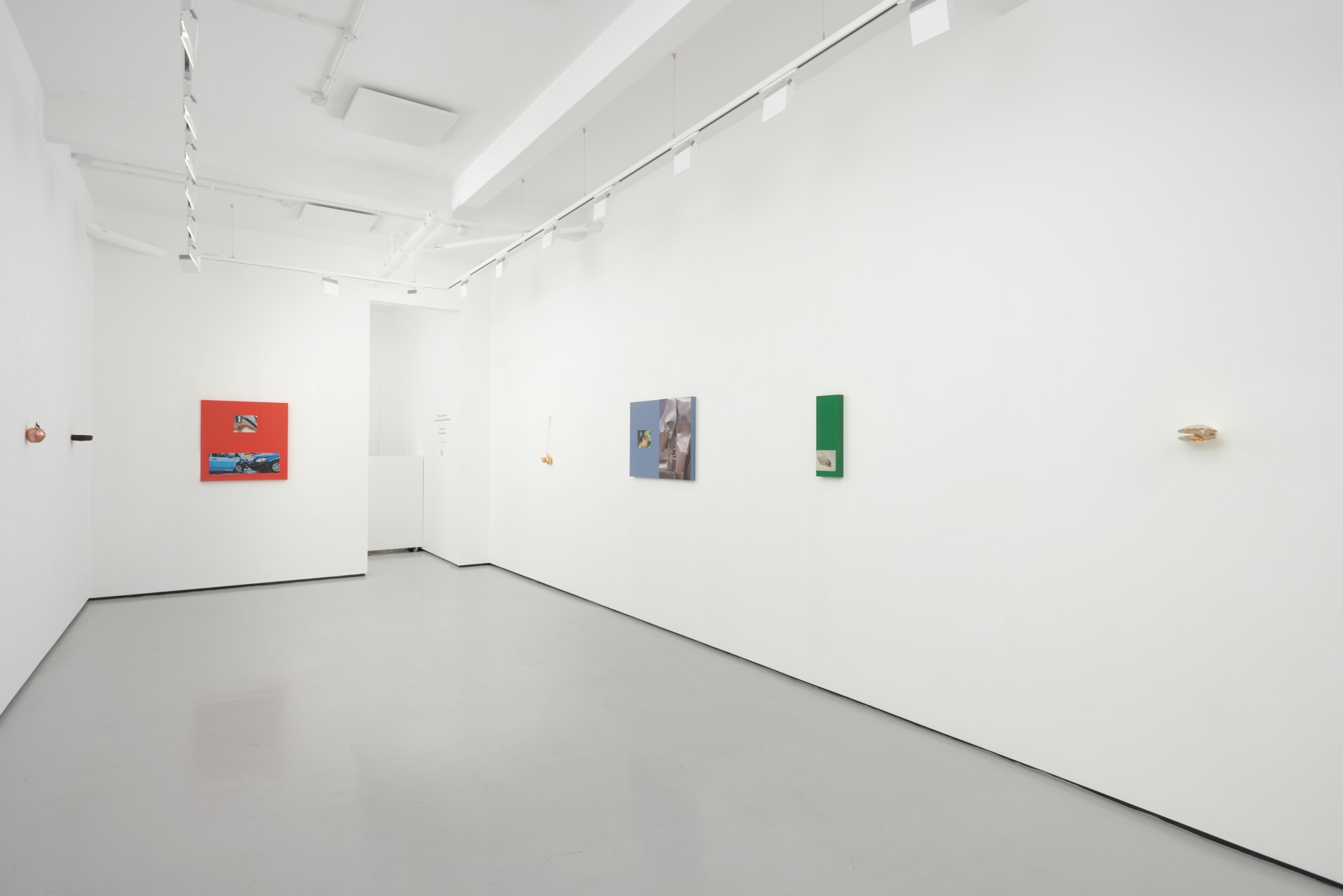 installation shots of 'The Future Leaks Out' at Workplace | London