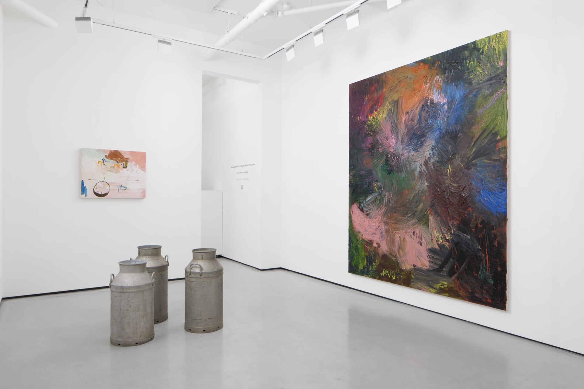 installation images of 'and in and out of weeks' at Workplace | London by Tom Carter