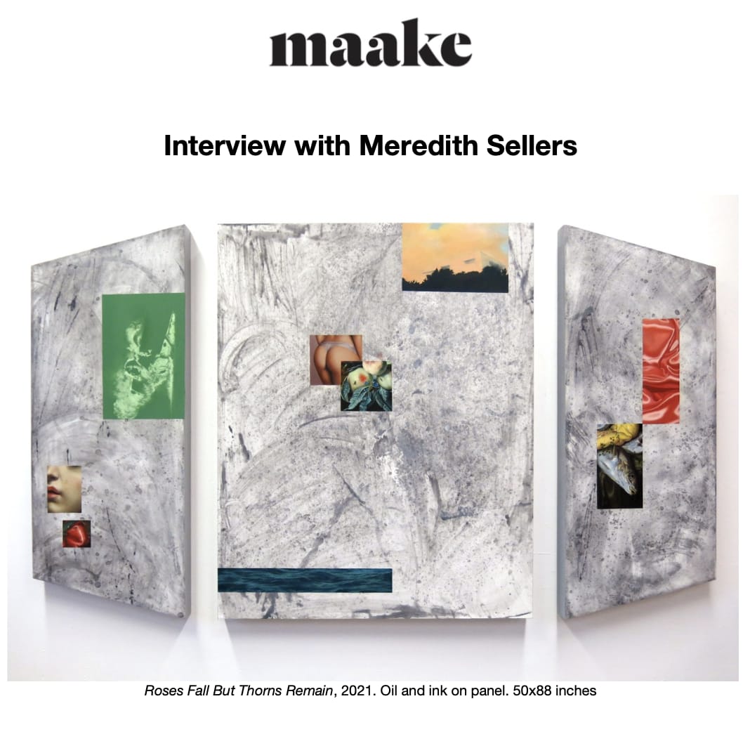 BIO Meredith Sellers is an artist, and writer based in Philadelphia. Her paintings utilize images from art history, stock photography, advertisements, and the media to examine systems of power and violence. She has exhibited at ICA Philadelphia, Rosenwald-Wolf Gallery at UArts, Young Space, Lord Ludd, Vox Populi, Icebox Project Space, Pilot Projects, Pressure Club, and Fleisher Art Memorial. Her curatorial projects include exhibitions at Crane Arts, Pilot Projects, and Esther Klein Gallery. She is an editor for Philadelphia-based art publication Title Magazine; her writing has appeared in Hyperallergic, ArtsJournal, Pelican Bomb, and American Craft Magazine, among others. ARTIST STATEMENT My work considers the mediated image and its relationship to power, history, and cycles of consumerism, desire, and apathy, through the frame of the window as both an architectural and digital space. Painting has been discussed as a window since the Quattrocento, illusionistically offering a view into another realm outside our own. In more recent times, another window has become a pervasive presence in our daily lives—the screen. The window as a phenomenological space allows us to look out into the world, yet simultaneously acts as a barrier, isolating us from it. My paintings depict windows that are obfuscated, curtains drawn, streaked with grime, providing only glimpses into stock photos and borrowed images. Recently, I have employed symbols and tropes of memento mori in historical Dutch still life painting, reframing them next to contemporary images of consumption and violence to explore the seeds of globalized capitalism. Forced into conversation, these seemingly unrelated images form their own enigmatic languages. Interview with Meredith Sellers Can you tell us a bit about your background and how you became interested in becoming an artist? Who or what were some of your most important early influences? I wanted to be an artist as early as I can remember. The goal was always to figure out how to live my life, pay my rent, and make the work; I guess I’m still figuring it out. I had many years of relatively academic training and I remember what a revelation it was to encounter R.B. Kitaj. Kitaj clearly also had academic training, he drew like Degas! But he also crammed images together, flattened space, and created monumental narratives in ways I had never seen before. He remains an artist I’m still awed by    . Weather as a Force Multiplier, 2020. Oil, acrylic and ink on panel. 32x9.5 inches. Where are you currently based and what initially attracted you to working in this place? Are there any aspects of this specific location or community that have inspired aspects of your work? I currently live in Philadelphia. I love Philly for its grit and weirdness. I sometimes refer to weird things I see in Philly as “Lynchian moments” after director David Lynch, who was inspired in his early years by Philadelphia for the same reason. I work in education at the Mütter, an historical medical history museum—which is itself a pretty weird    place—where I’m constantly learning new things about the body, medicine, pathologies, and 19th century cultural beliefs. I used to say that my job there didn’t influence my artwork, but my deep dive into Dutch memento mori painting came out of a memento mori drawing workshop I taught there, and that certainly influenced the imagery I was working with for several years. Can you describe your studio space? What are some of the most crucial aspects of a studio that make it functional? Do any of these specific aspects directly affect your work? My studio is located in North Philadelphia. It’s a classroom in an old school building, so it has a sort of nostalgic comfort for me. It also has heat, which my previous studio didn’t, and I don’t think I can ever go back! I always have a desk in my studio and above it I keep postcards and exhibition cards of artworks that inspire me and exhibitions I enjoyed. I think it’s really important to have a space in the studio to ground you, draw you back to the things that excite you as an artist. What is a typical day like? If you don't have a typical day, what is an ideal day? I try to go to my studio one day per week and every weekend. I love settling in there, spending a few moments stepping back from my painting, looking at the progress I’ve made and the work that remains to be done. For a while I was really into listening to ambient music in the studio—when I was in school, one of my professors used to say listening to music without words allowed for full immersion in your creative process. Recently, though, I’ve been listening to podcasts. I find that podcast episodes help me break up my time in useful ways: when to break for lunch, when to take a break, when to pack up. It also feels really good to learn something while you’re doing something else with your hands, it’s just satisfying! Crash, 2020. Graphite on paper. 9x12 inches.     What gets you in a creative mindset? More than anything, I feel inspired when I’m looking at art. My entire Instagram feed is basically just art—artists I follow, galleries with great programming, friends posting things they’re working on. I refuse to follow any influencers, models, or celebrities, I only follow creative people who get me excited about making. Seeing art in person is often more rewarding, but I love that I can open my phone at any time and get a glimpse into so many artists’ creative processes. It’s cool to be connected to people in that way. What criteria do you follow for selecting materials? How long have you worked with this particular media or method? My most particular thing is probably that I only paint on panel. I never liked the surface of canvas and it was a big hangup for a long time. It always felt like my brush was getting stuck on all the bumps in the canvas weave, so I painted on masonite or paper to allow a smoother flow in brushwork, but without framing, those surfaces can get ratty really quickly. I stopped painting for several years and just made drawings because I felt like I couldn’t figure out how to make painting feel right for me. My partner Jonathan Santoro is a sculptor, and when we got a studio together 7 years ago, he started making beautiful panels for me. In return, I act as an extra set of hands for him when he’s doing mold making and casting projects. Can you walk us through your overall process? How long has this approach been a part of your practice? I always start by making mockups in Photoshop. I have folders and folders of images I meticulously save on my desktop: “Rotten Fruit,” “Car Crashes,” “Windows,” “Teeth,” etc. I’ll play around with different combinations of images for a few weeks and when it feels right, I bring it to the studio. I prime my panels using a scraping method. I get about two layers of coverage with gesso using a roller, then I glop it on really thick with a brush and gently scrape off the top layer with a squeegee to get the smoothest, creamiest surface possible. I usually repeat this process around 4 times and then I use a palm sander to finish it off. Then, I’ll establish a background and mark off where I need to paint into it. Then I spend a few months torturing myself trying to replicate photographic details by hand!     A Fly and A Whale, 2019. Oil, acrylic and ink on panel. 42x36 inches. Can you talk about some of the ongoing interests, imagery, and concepts that have informed your process and body of work over time? How do you anticipate your work progressing in the future? I borrow frequently from stock images, advertising, and art historical paintings, as a way of exploring systems of wealth and power that underpin image-making in the Western world. That said, there also is a real pleasure in the copy for me. You can learn so much from mimicking another artist’s movements, colors, strokes. I feel like it forces me to always be learning. It’s a constant challenge to myself, which I love. Another theme I’ve been working with for several years is the window. I’ve been interested in the Quattrocento concept of the space inside a painting being so illusionistically rendered that it becomes a window of sorts. I like the idea of each painting being a “window” or portal into another space. Of course, we constantly interact with other “windows” as we navigate through digital space, and many of the arrangements of the images in my paintings reference banner ads, pop-ups, and embedded images. As a phenomenological space, the window allows us to look out into the world, yet simultaneously acts as a barrier, isolating us from it. I would argue that the digital window operates in the same manner, so the windows in my works become metaphors for engagement and apathy—the sense of constant awareness of news and events, and a simultaneous helplessness to do anything about it; the feeling of seeing so much suffering in the world while you scroll on your device from a comfortable space, and the disconnect that represents.      It Cracked Like an Egg, 2018. Oil and acrylic on panel. 24x60 inches.  Do you pursue any collaborations, projects, or careers in addition to your studio practice? If so, can you tell us more about those projects, and are there connections between your studio practice and these endeavors? I do arts writing in addition to my studio practice, and I’m an editor for Title Magazine, an online art publication focused around Philadelphia. I feel like writing about something, and thinking critically through an issue, is always helpful in analyzing your own studio practice. My favorite pieces to write are the ones that examine artworks that I feel conflicted about, where I have to tease out my discomfort, my aesthetic preferences, and my biases to try to understand how the work really operates. I’ve also done some curatorial projects and I feel that those operate similarly in terms of taking apart your aesthetic preferences and trying to get at what they mean and how everything can sit together.   As a result of the pandemic, many artists have experienced limited access to their studios or loss of exhibitions, income, or other opportunities. Has your way of working (or not working) shifted significantly during this time? Are there unexpected insights or particular challenges you’ve experienced? I was really fortunate in that the pandemic didn’t change much for me except that I think it made me more excited to get out of my house and go to my studio! When everything closed and nothing was happening and I was spending way too many hours sitting at my kitchen table on zoom, it really felt like a huge reprieve to have somewhere else to go and something to work on. Can you share some of your recent influences? Are there specific works—from visual art, literature, film, or music—that are important to you? Recently I’ve been looking a lot at Robert Overby’s paintings and Bill Beckley’s photographs. They’re both artists who I think are severely underrated and really amazing post-minimalist, proto-Pictures Generation thinkers. I’ve also been weirdly drawn to Ingres, an artist I used to hate. But as someone who thinks a lot about images and image production, I think Ingres is really interesting to consider, especially through the lens of David Hockney’s theory of Ingres’ use of a camera lucida. There is something photographic about his paintings, almost preternaturally perfect, that I find fascinating and his distortions of the female form are more than a little disturbing. Who are some contemporary artists you’re excited about? What are the best exhibitions you’ve seen in recent memory and why do they stand out? There are so many young artists I’m excited about right now! I love Ian Tweedy, Anna Plesset, Mia Middleton, Milano Chow, and Cynthia Daignault. They’re all artists who share a deep exploration into the nature of the image. I’ve also been really excited about work some of my friends are making now: Caitlin MacBride makes these stunning paintings around objects and labor, Catherine Mulligan’s paintings deal with the way online images sell sex, and Cate Porter makes beautiful, gauzy interiors with a disquieting quietude.     The Inconsolable Virgin, 2018. Oil and acrylic on panel. 24x60 inches. Do you have any tips or advice that someone has shared with you that you have found particularly helpful? Don’t leave your brushes in your gamsol overnight. Seriously. Don’t do it! What are you working on in the studio right now? What’s coming up next for you? I’m currently working on a body of paintings featuring car crashes. I’m interested in the visceral nature of the car crash, the way the car and the violence enacted on it become a stand-in for the body itself, where the image of the crash gives a feeling of panic and almost pain, creating a hyperawareness of the fragility of our own bodies. I think a lot about how systems of power enact passive forms of violence, this imagery makes the violence literal. I guess I   also think the world just feels like a car crash right now in so many ways! I’m in an upcoming show at a new space in Atlanta called Take It Easy that’s scheduled to open in March, and I’m also excited about a show I’m doing later in the spring with Caitlin MacBride at a space called Squat Soiree!  