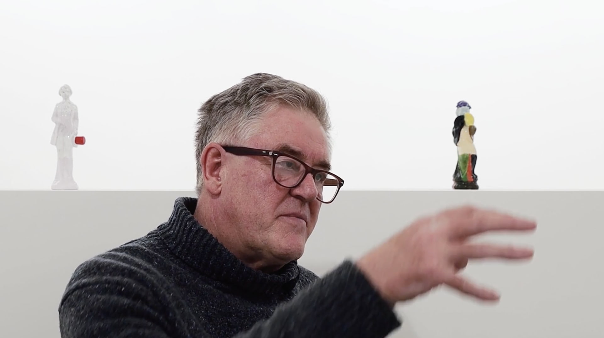 Eric Bainbridge talking about his exhibition at Workplace in London