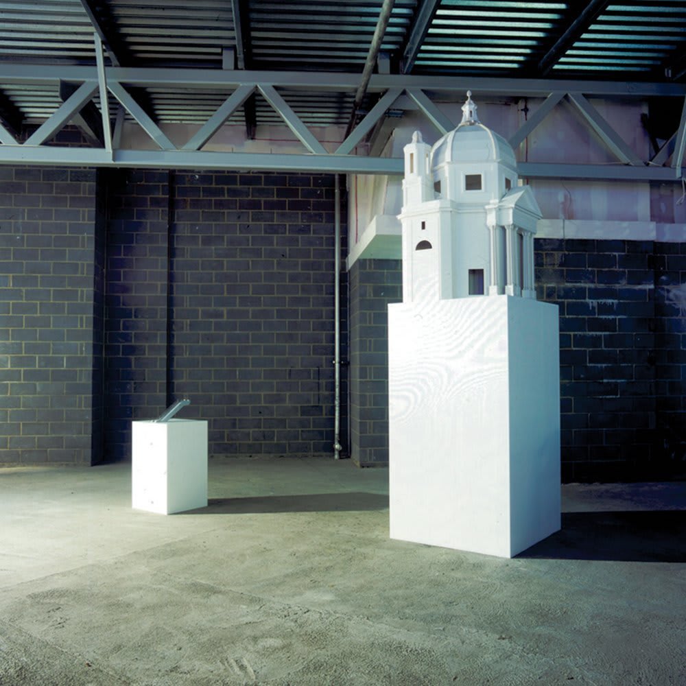 Cath Campbell, Church and Escalator, Installation View, 2005
