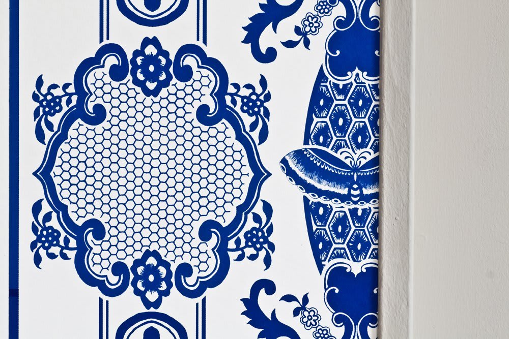 Catherine Bertola, Blue Babylonica, 2009