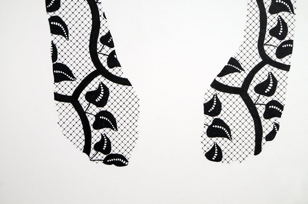 Catherine Bertola, Bluestockings (Fanny Burney Detail), 2009