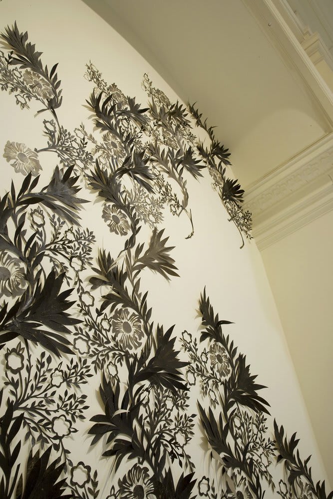 Catherine Bertola, Everything and Nothing (detail), Installation View, 2007