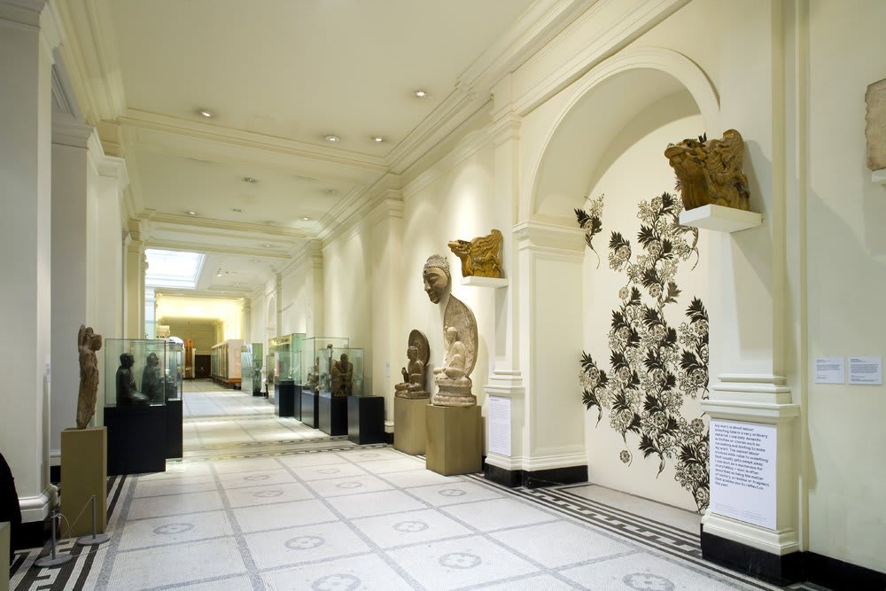 Catherine Bertola, Everything and Nothing, Installation View, 2007