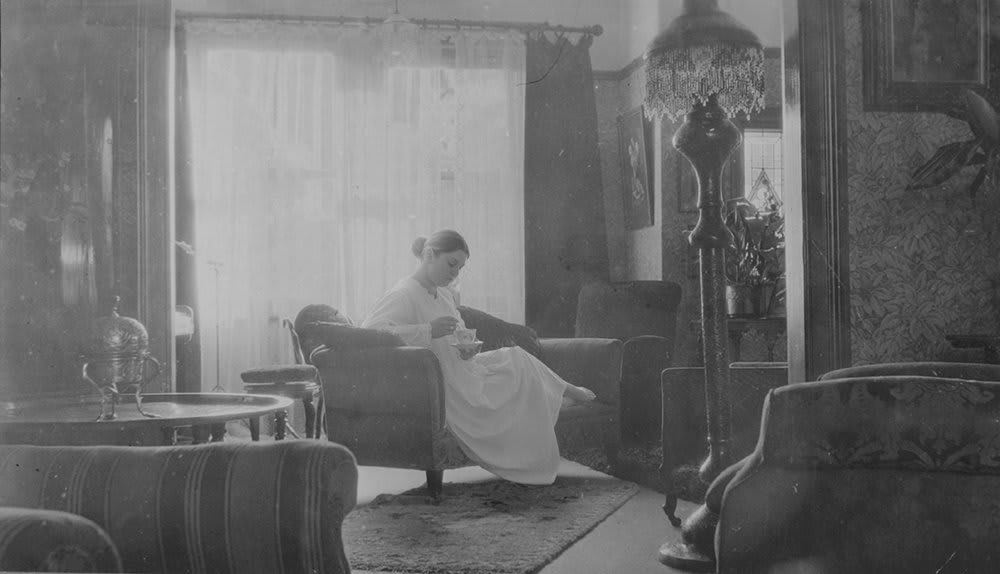 Catherine Bertola, Flight of Fancy (Manchester circa 1900) Interior 1. (Detail), 2005