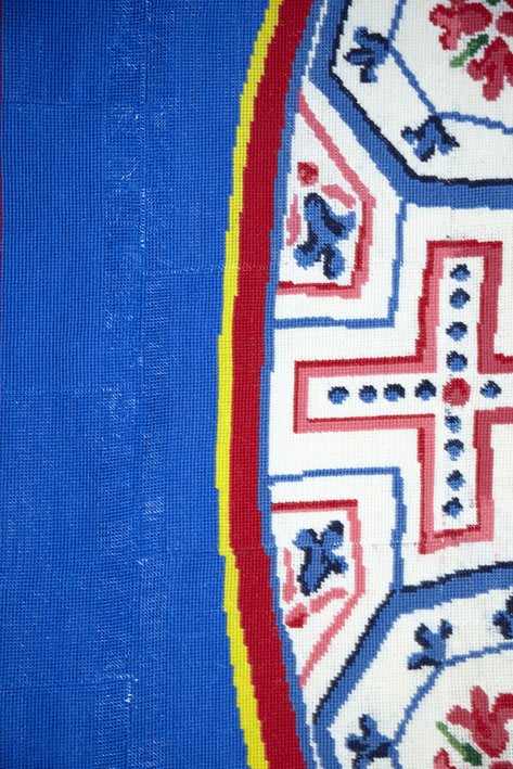 Catherine Bertola, From the palace at Hillstreet (detail), 2009