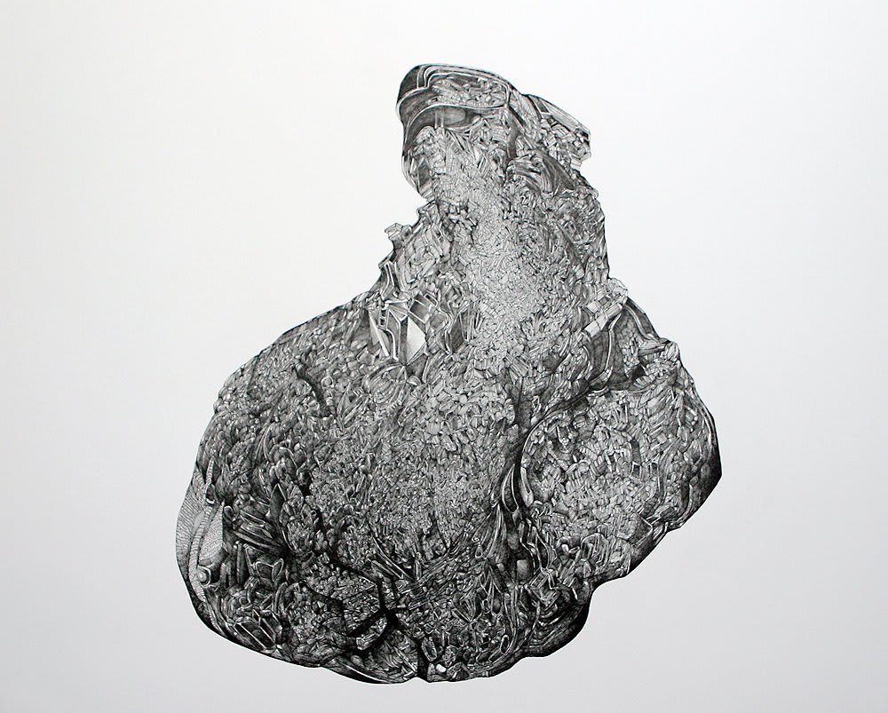 Darren Banks, Big Blob On Small Paper, 2006