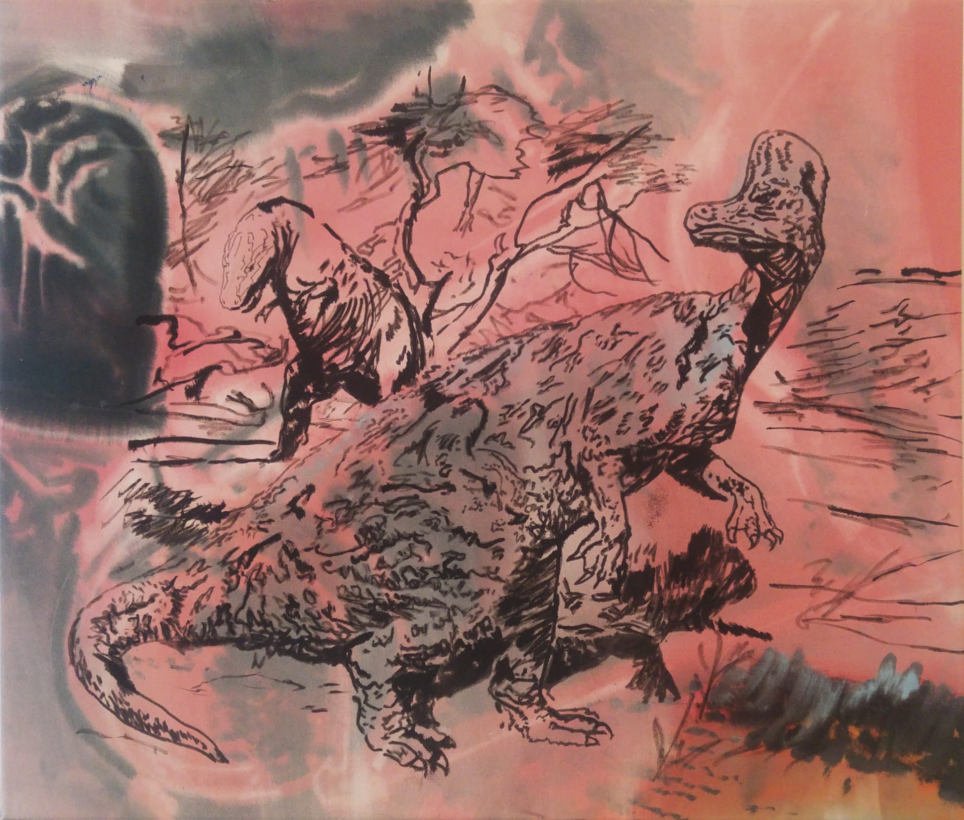 Hugo Canoilas, Black Fist (Burian versus Simondon), 2018