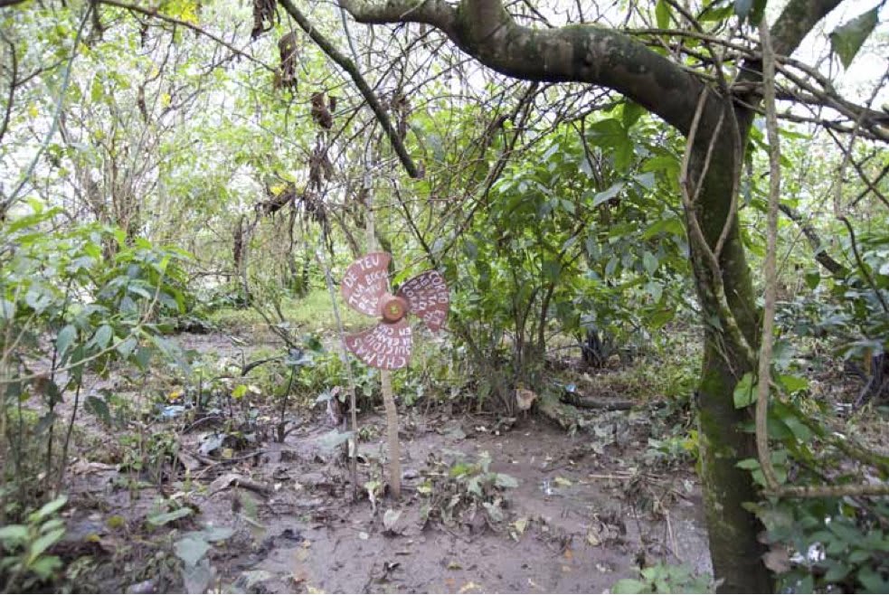 Hugo Canoilas, Margens (From your body in flames | Your mouth open | Your suicide of pleasure on the grass), 2012