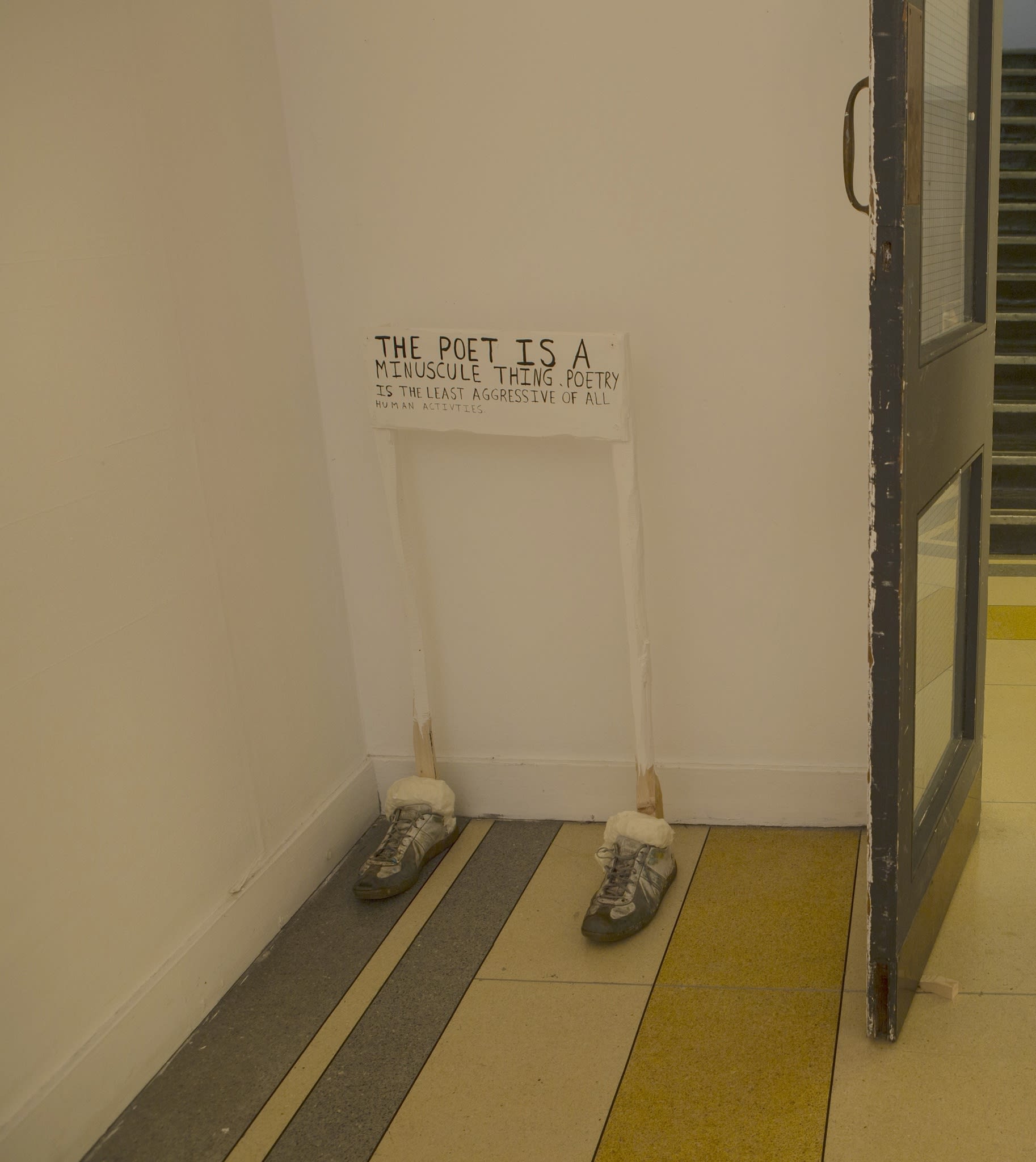 Hugo Canoilas, The poet is a minuscule thing, 2015