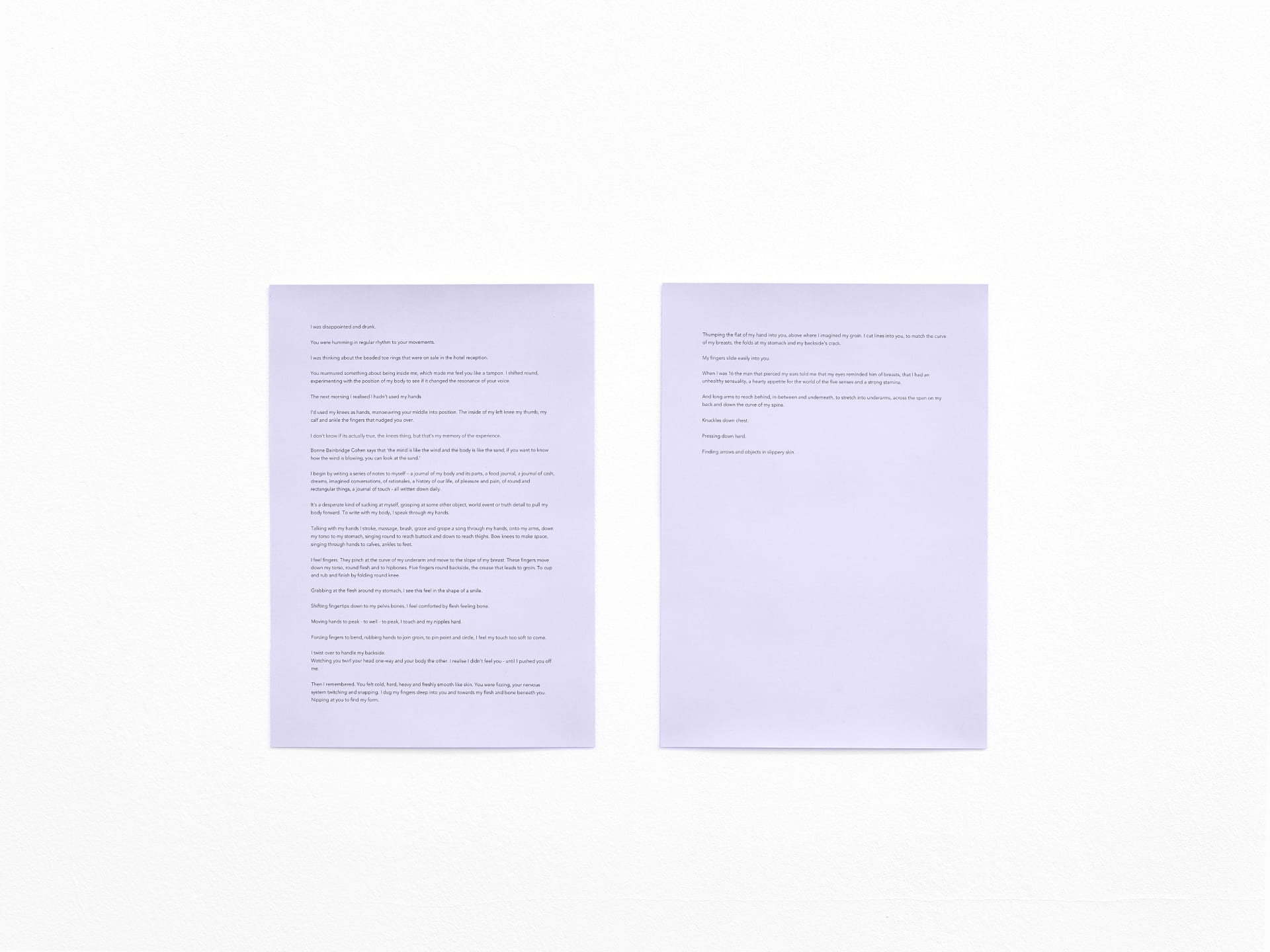 Nicola Singh, Journal, 2018