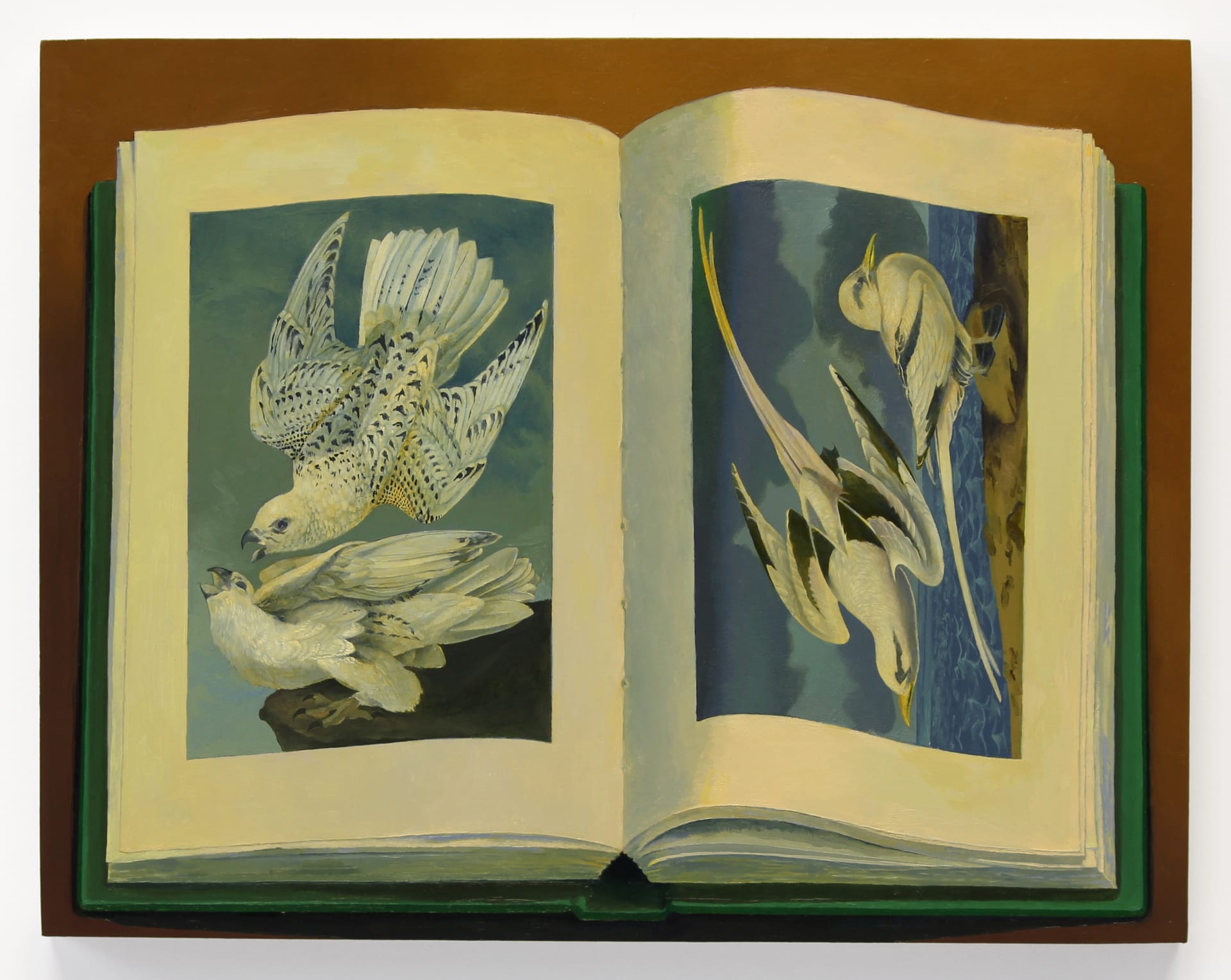 Olivia Jia, tropic bird and falcon, 2017