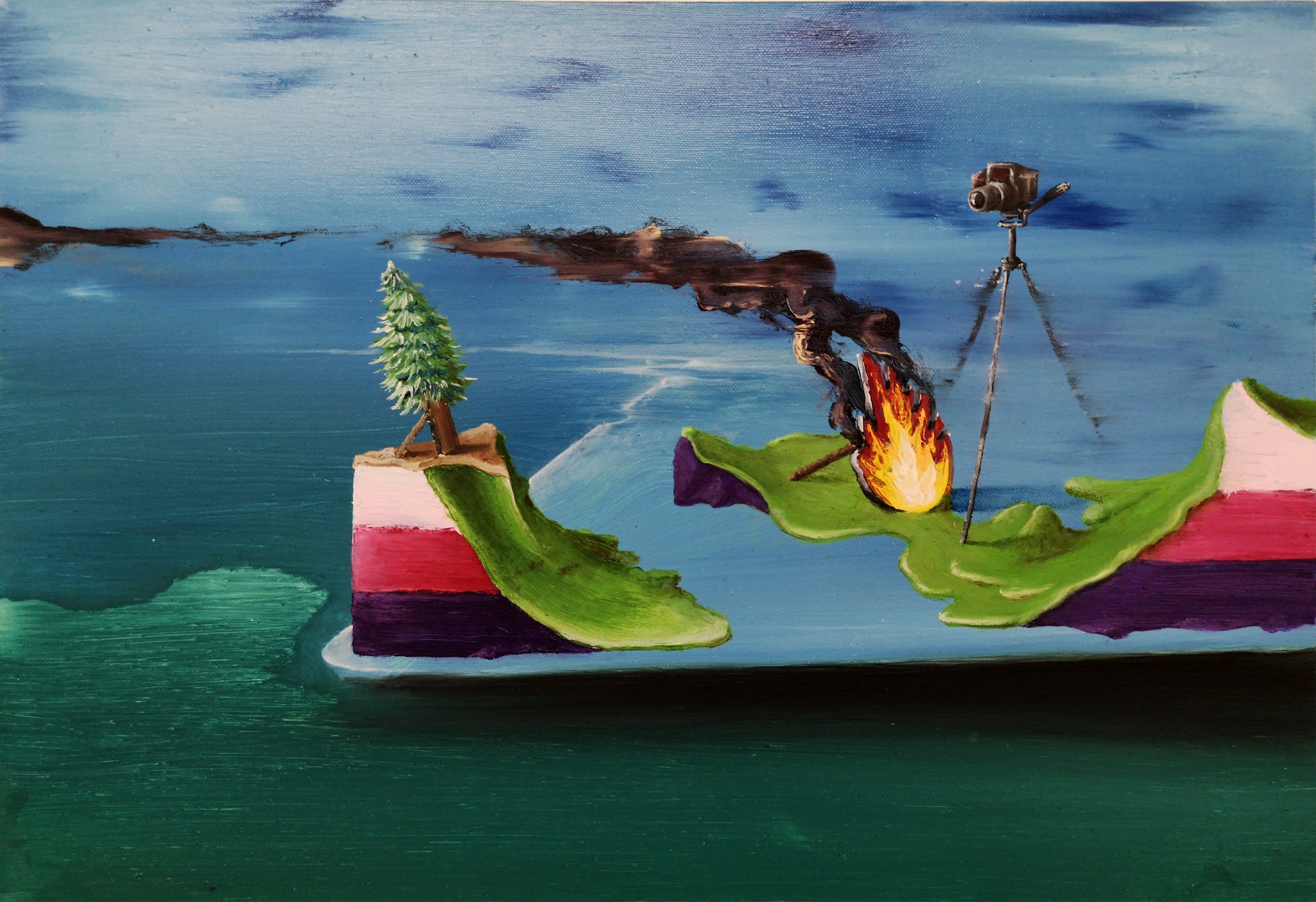 Parham Ghalamdar, Staging the reality, 2019