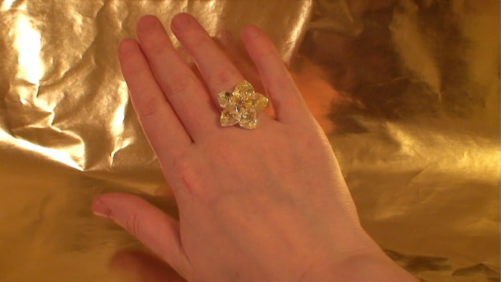 Sophie Lisa Beresford, Yellow Flower Ring, 2011