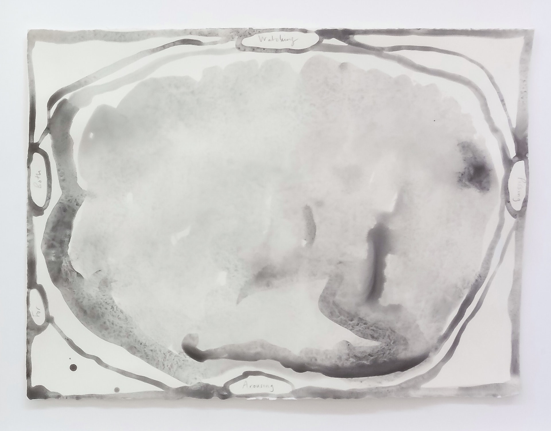 Susie Green, Watching, pissing, arousing for both (II), 2017