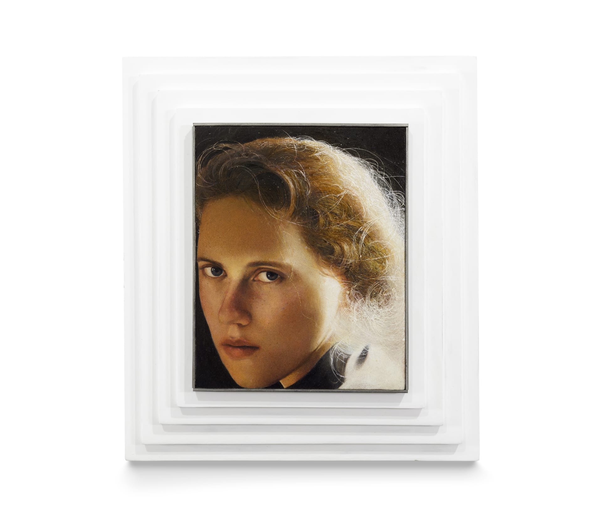 Detailed painting of a girl by Ki Yoong